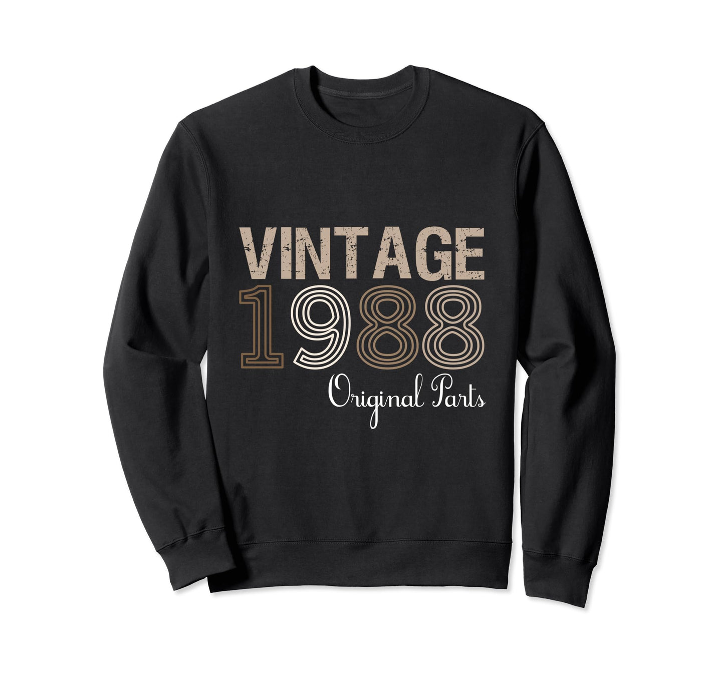 Year 1988 Gift Birthday Mom Dad Sweatshirt - Trendy Graphic Men Women - T-Shirt, Sweatshirt, Hoodie