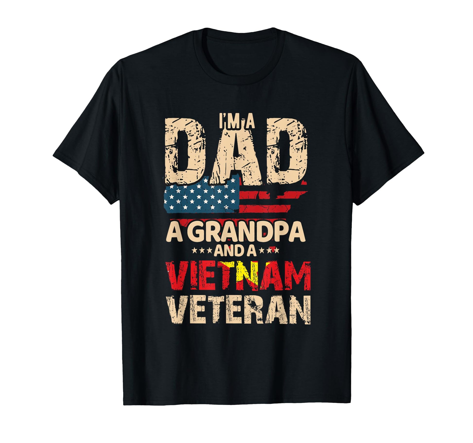 Vietnam Veteran Dad Grandpa Veterans Day T-Shirt - Trendy Graphic Unisex - T-Shirt, Sweatshirt, Hoodie