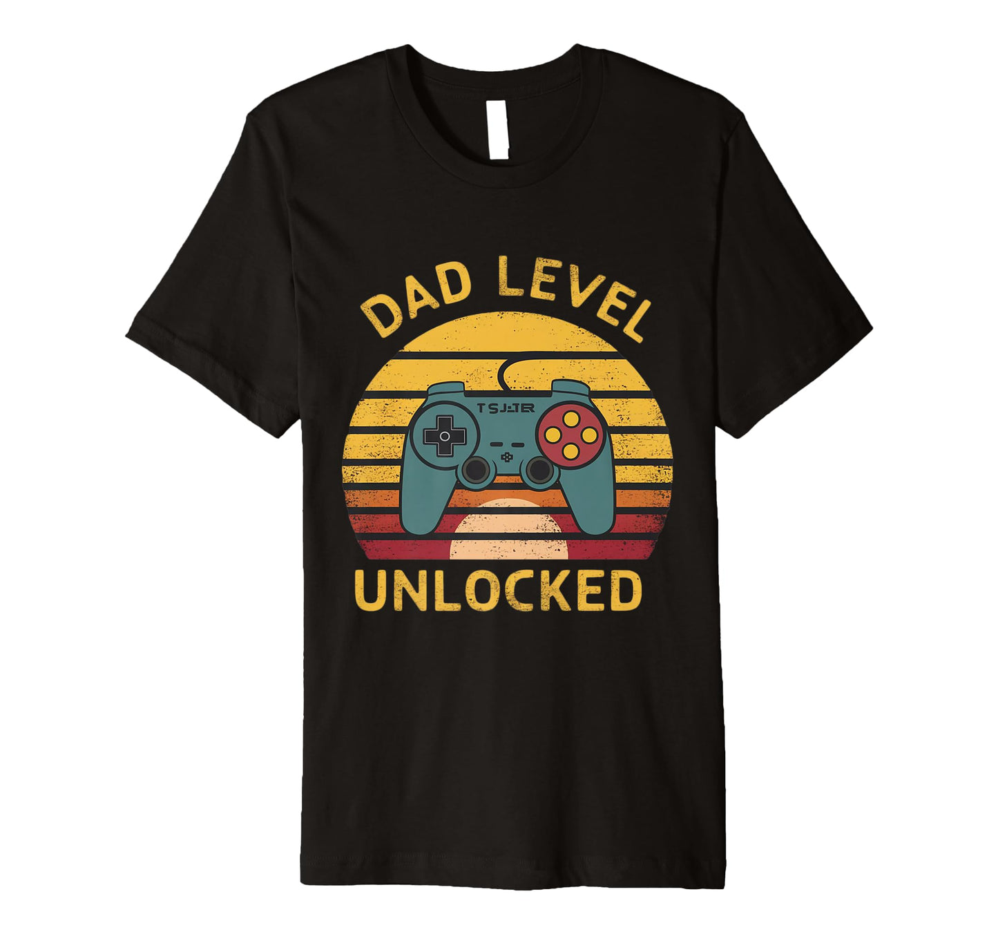 Dad Level Unlocked Funny New Dad Gifts T-Shirt - Custom Art Print Unisex - T-Shirt, Sweatshirt, Hoodie