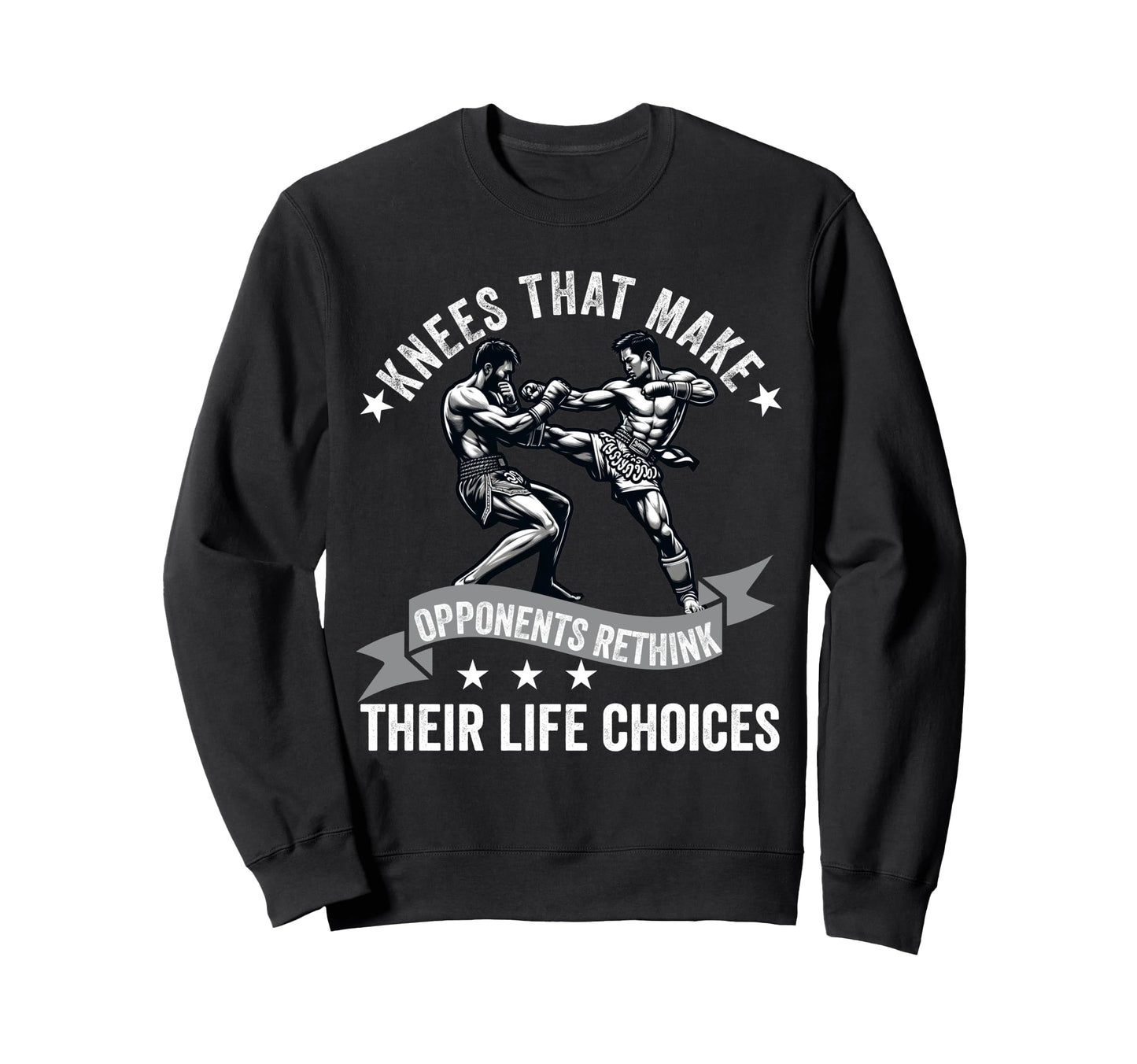Muay Thai Fighter Dad Thai Sweatshirt - Unique Graphic for Adults - T-Shirt, Sweatshirt, Hoodie