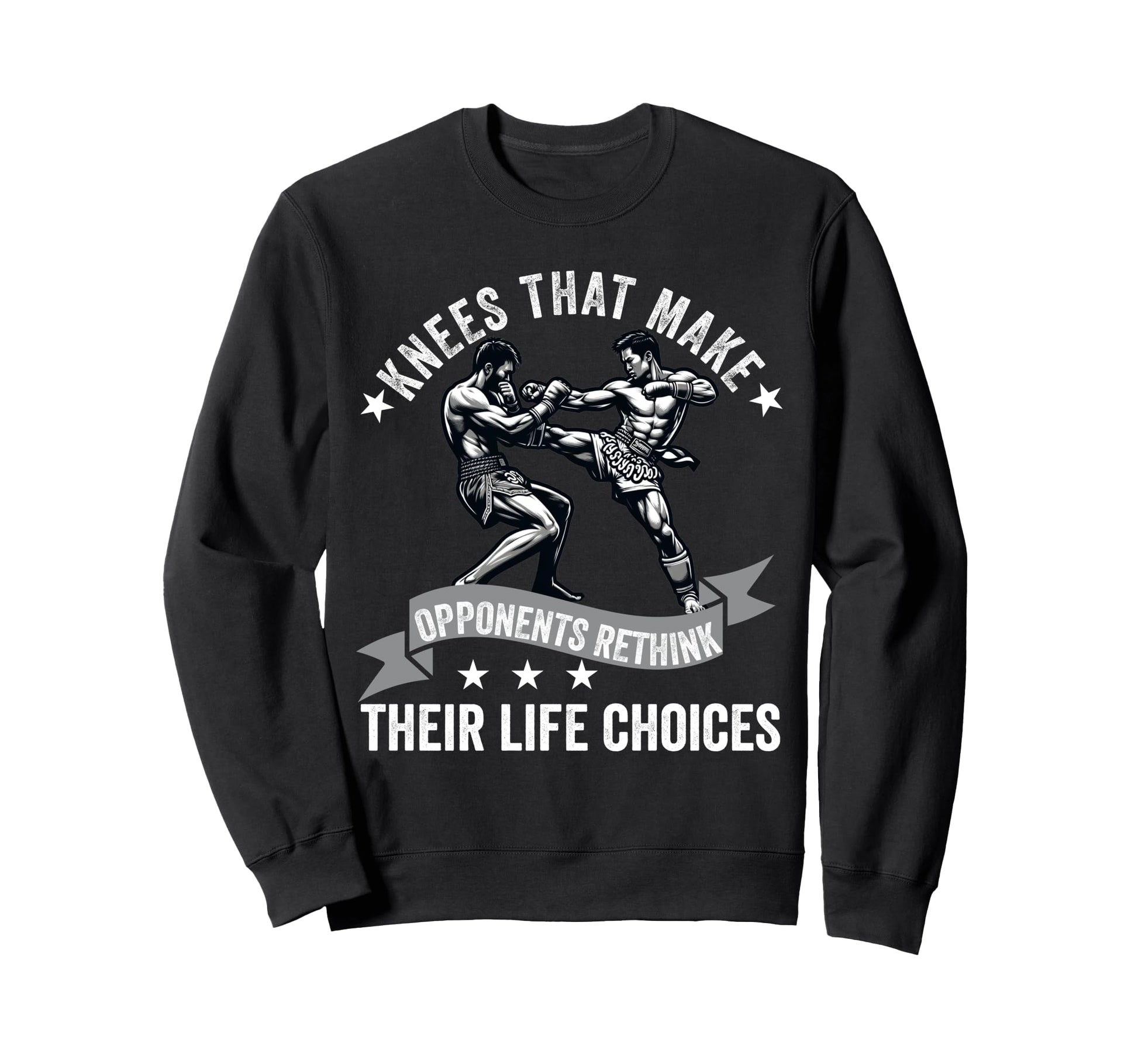 Muay Thai Fighter Dad Thai Sweatshirt - Unique Graphic for Adults - T-Shirt, Sweatshirt, Hoodie