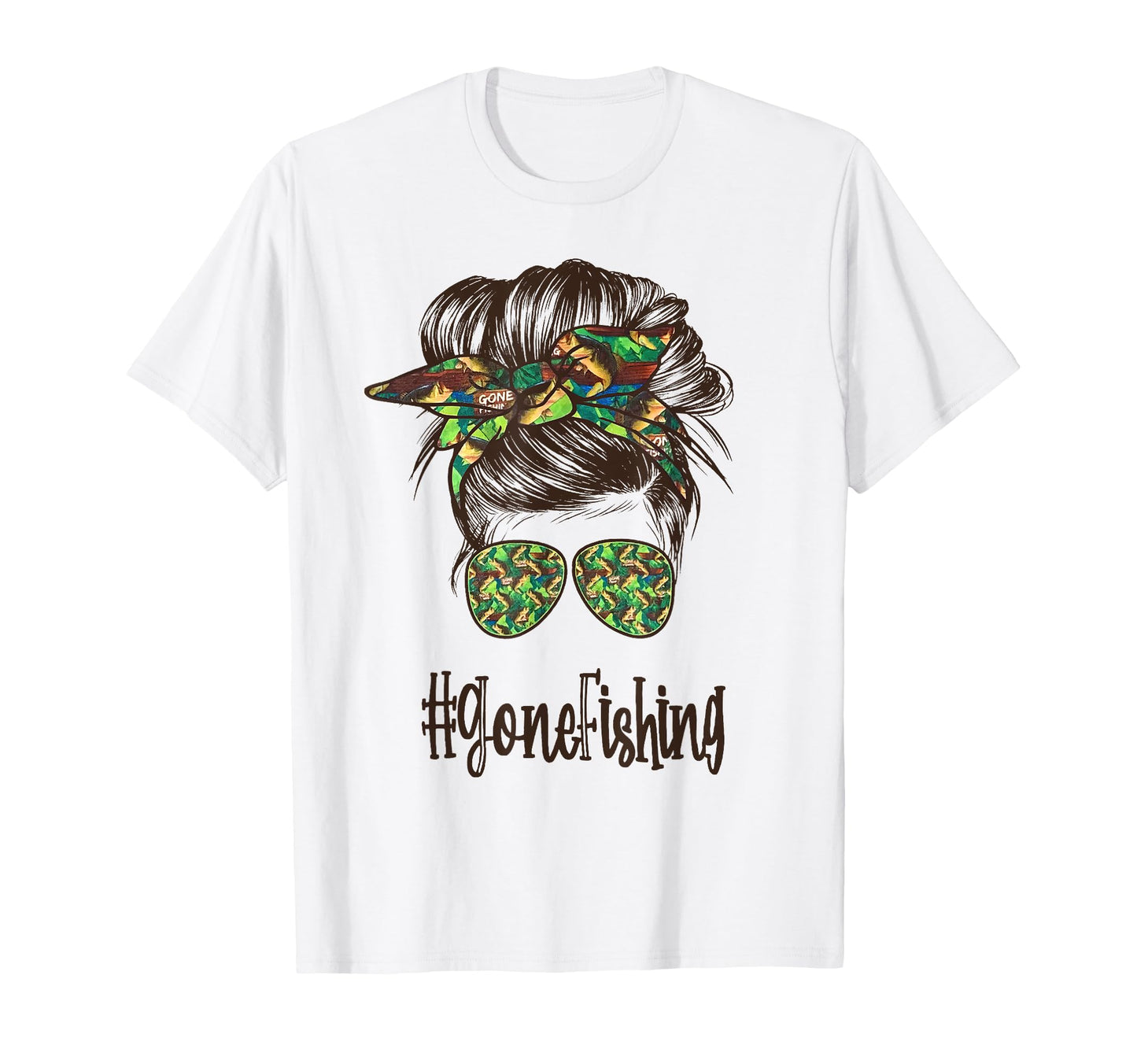 Gone Fishing Day Fishing Dad And T-Shirt - Trendy Graphic for Adults - T-Shirt, Sweatshirt, Hoodie