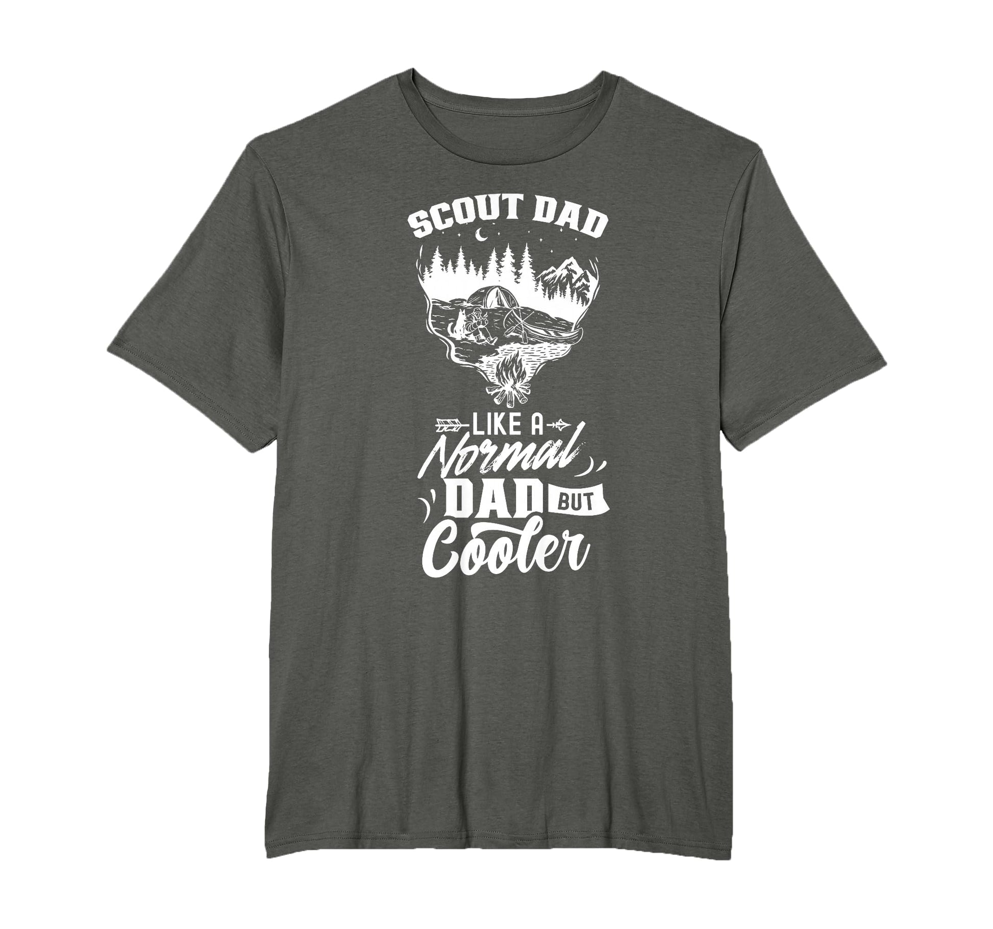 Scout Dad Like Normal Dad But Cooler T-Shirt - Unique Graphic Men Women - T-Shirt, Sweatshirt, Hoodie
