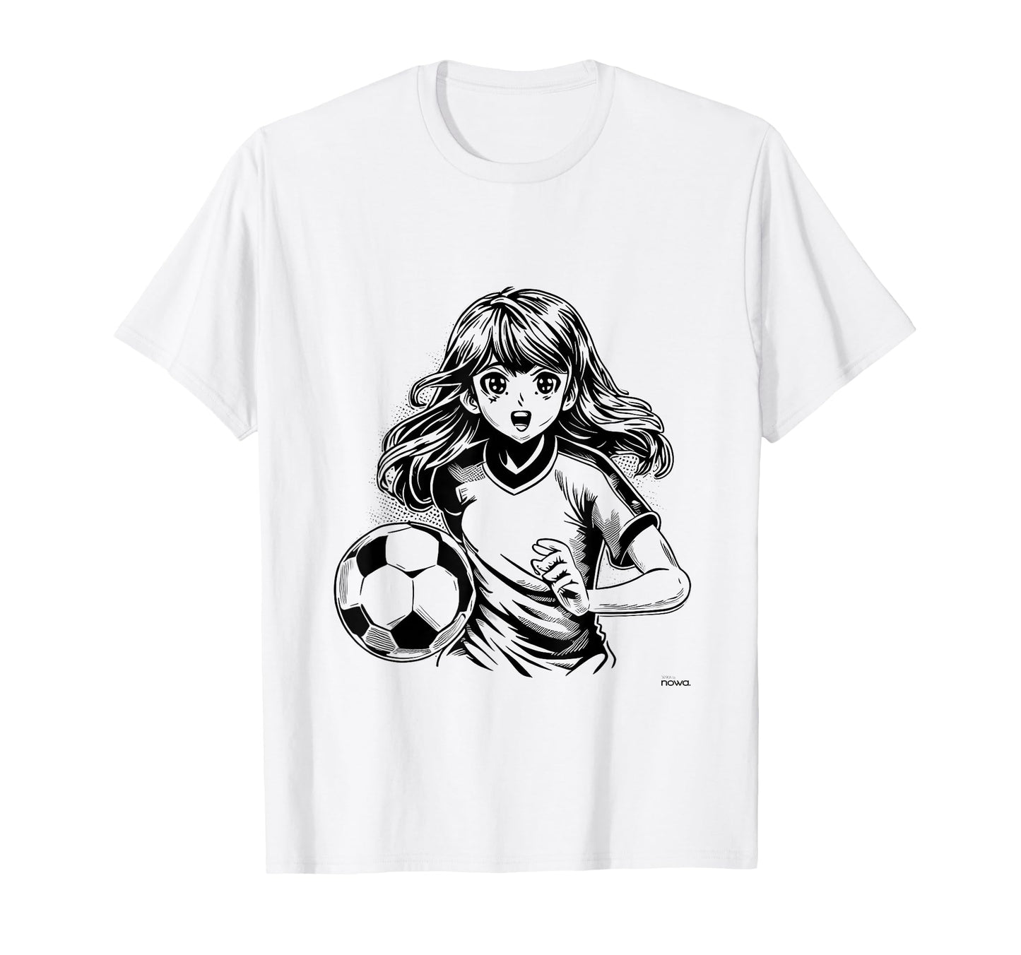Funny Manga Comic Soccer Football T-Shirt - Casual Everyday Wear Unisex - T-Shirt, Sweatshirt, Hoodie