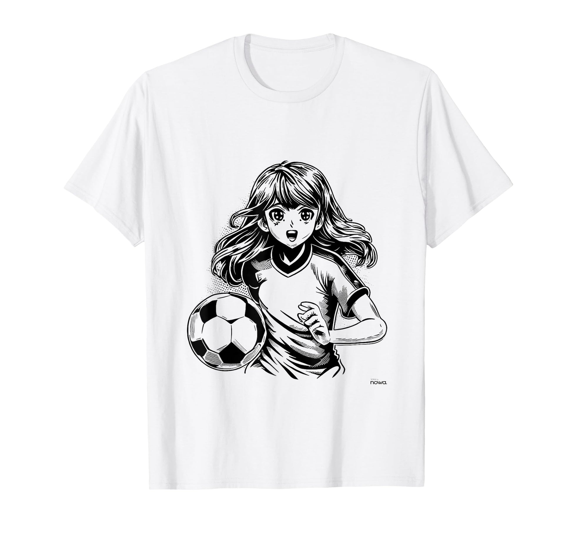 Funny Manga Comic Soccer Football T-Shirt - Casual Everyday Wear Unisex - T-Shirt, Sweatshirt, Hoodie