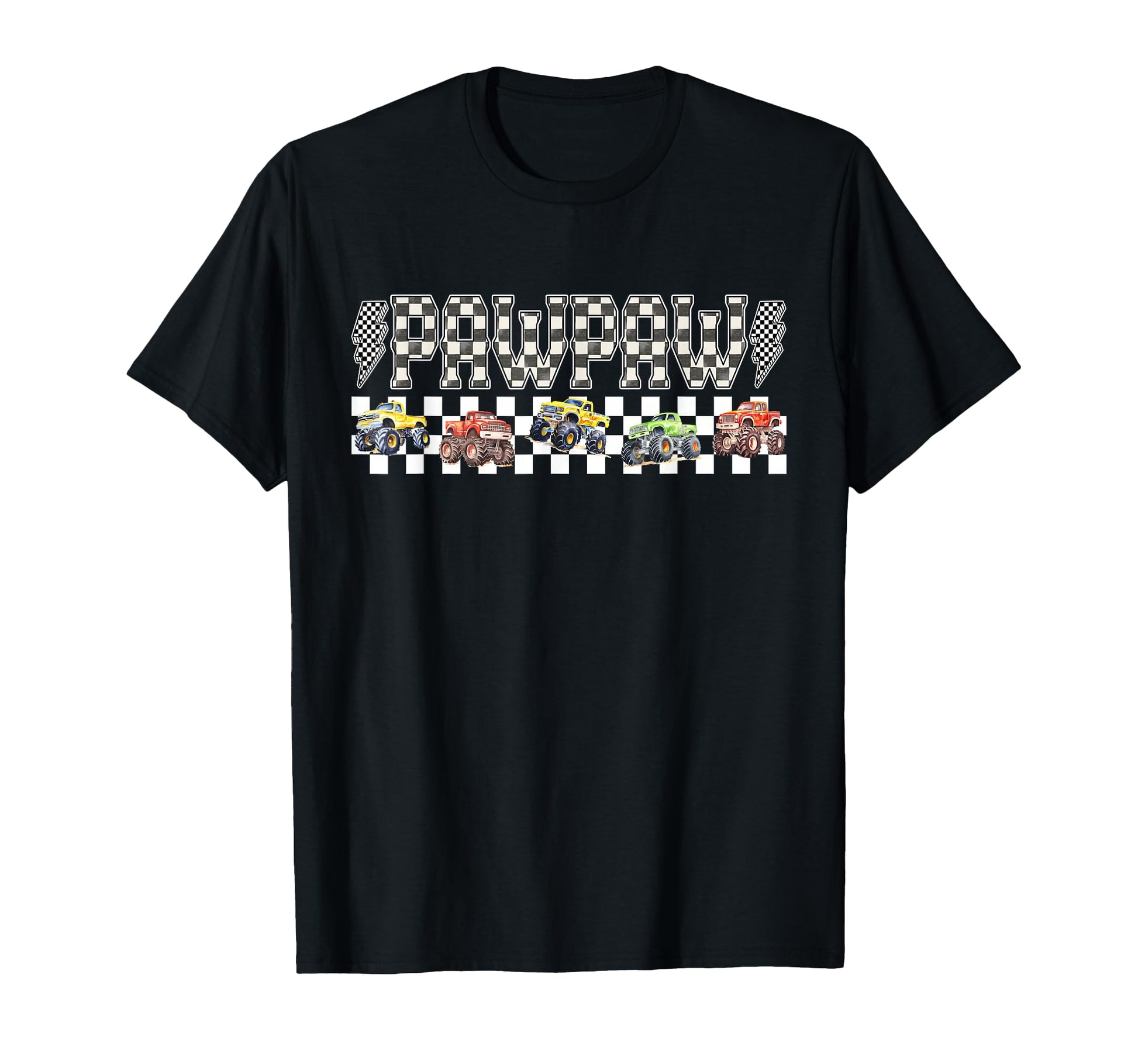 Pawpaw Monster Truck Family Crew T-Shirt - Unique Graphic for Adults - T-Shirt, Sweatshirt, Hoodie