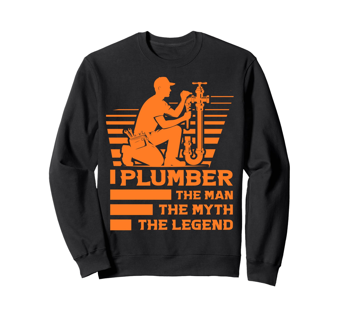 Plumber Myth Legend Sweatshirt - Aesthetic Graphic for Adults - T-Shirt, Sweatshirt, Hoodie