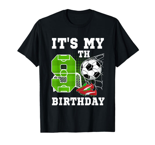 9 Year Old Birthday Its My 9Th T-Shirt - Aesthetic Graphic for Adults - T-Shirt, Sweatshirt, Hoodie