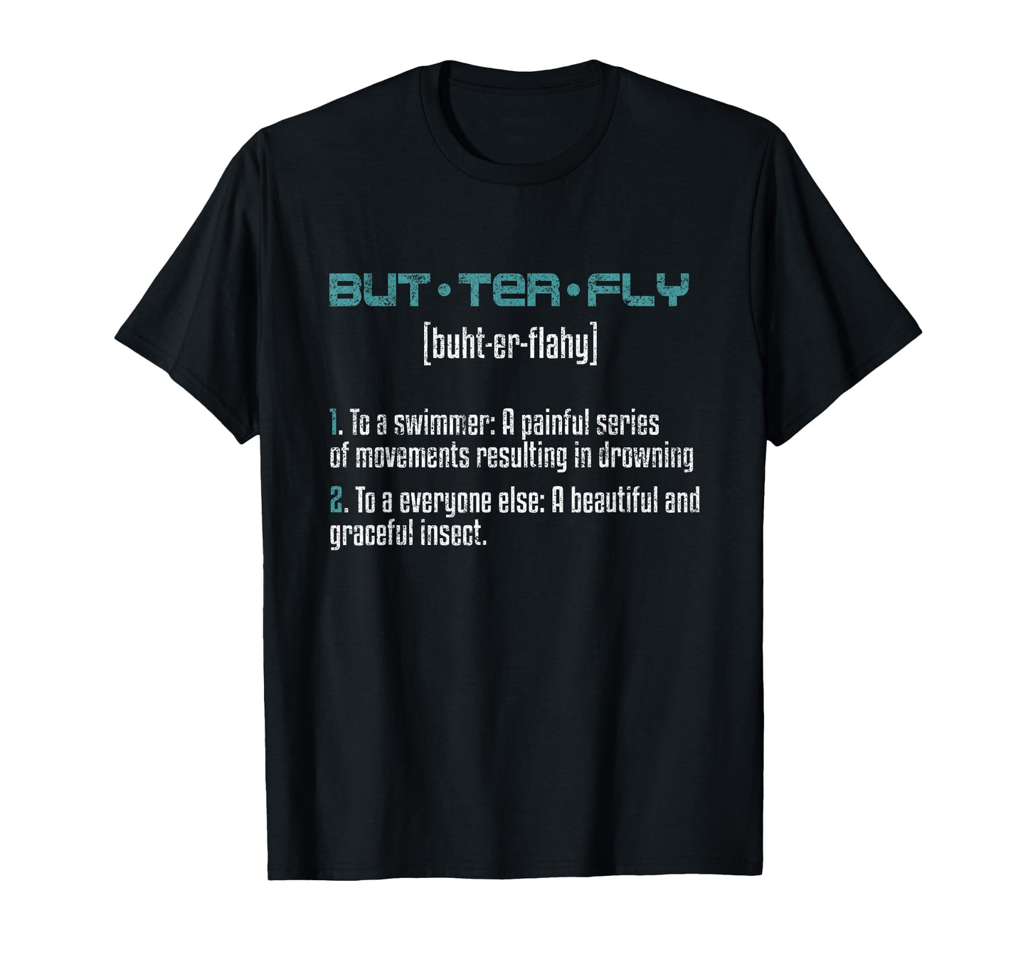 Butterfly Definition Butterfly Stroke T-Shirt - Trendy Graphic Men Women - T-Shirt, Sweatshirt, Hoodie