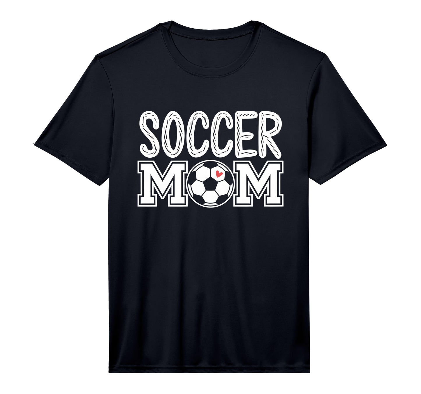 Groovy Soccer Mom Mother Soccer Mom T-Shirt - Custom Art Print for Adults - T-Shirt, Sweatshirt, Hoodie