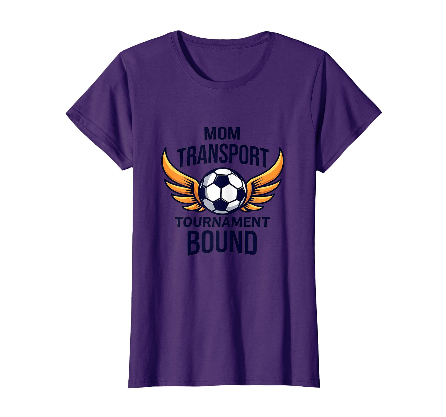 Mom Transport Tournament Bound Soccer T-Shirt - Custom Art Print for Adults - T-Shirt, Sweatshirt, Hoodie