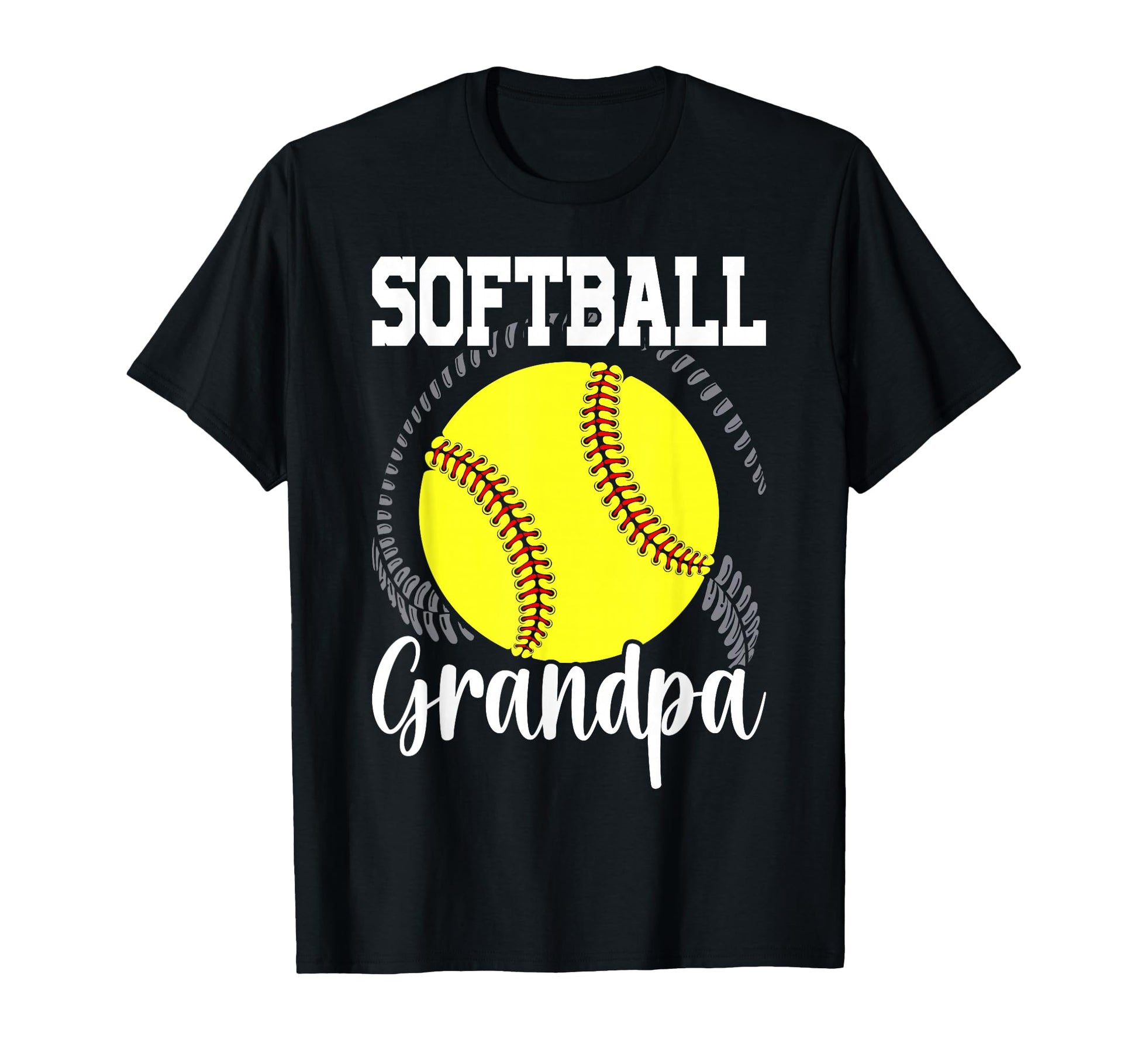 Softball Grandpa Grandfather Fathers T-Shirt - Streetwear Style for Adults - T-Shirt, Sweatshirt, Hoodie