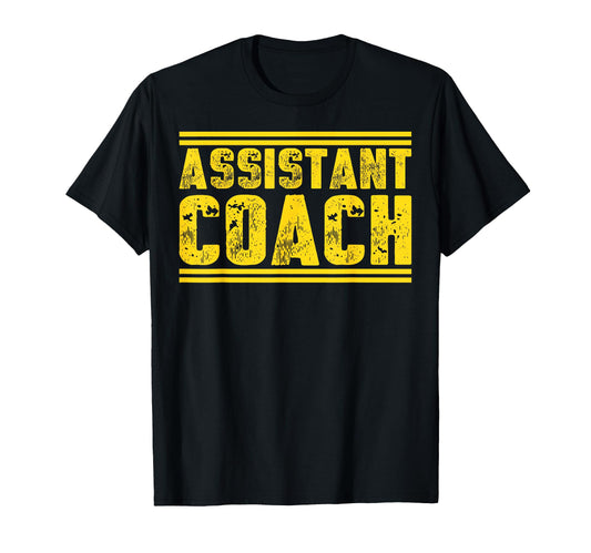 Assistant Coach Dad Professional T-Shirt - Unique Graphic for Adults - T-Shirt, Sweatshirt, Hoodie