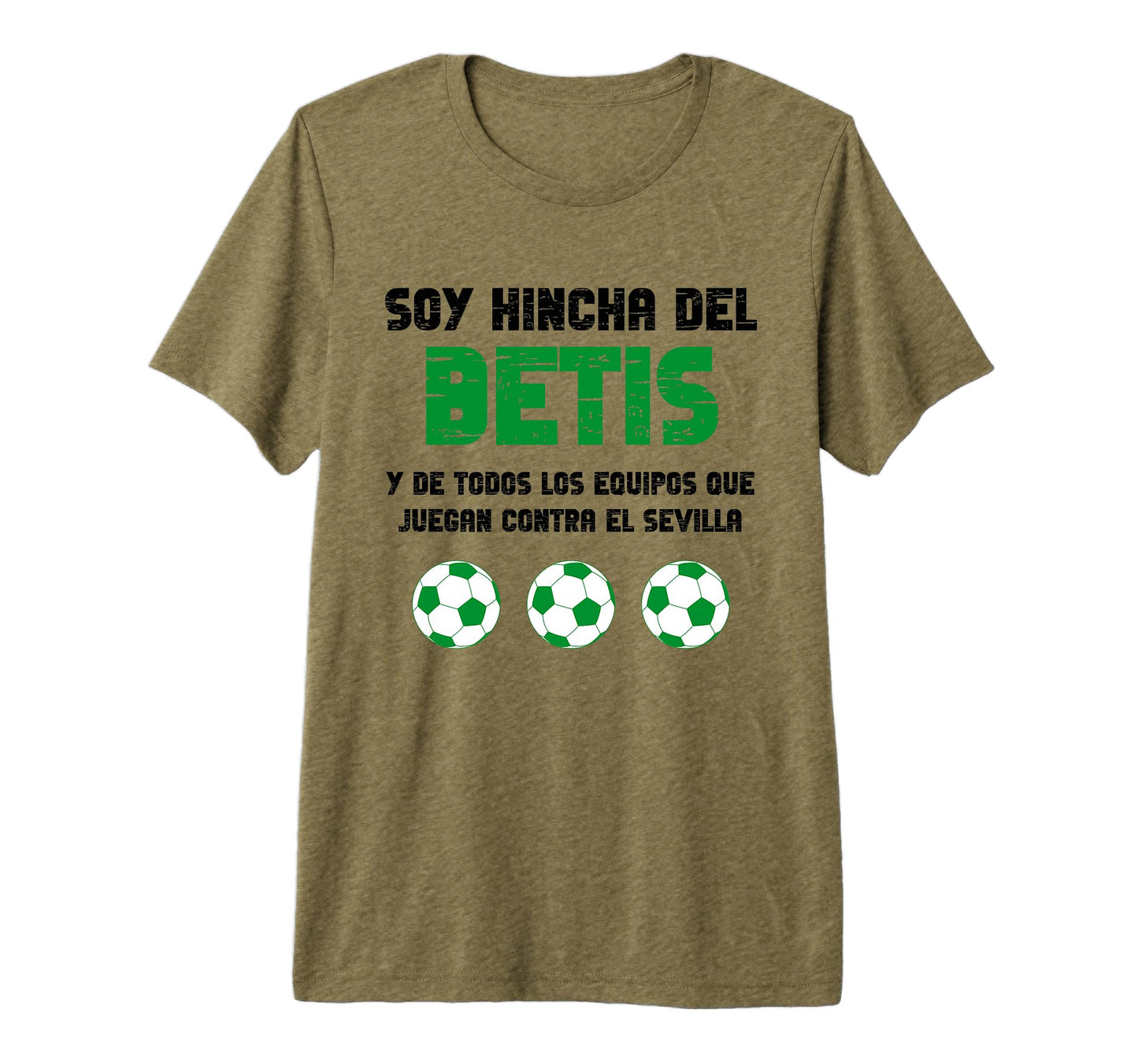 Betis Regalo Aficionado Deporte F T-Shirt - Fun Novelty Design Men Women - T-Shirt, Sweatshirt, Hoodie