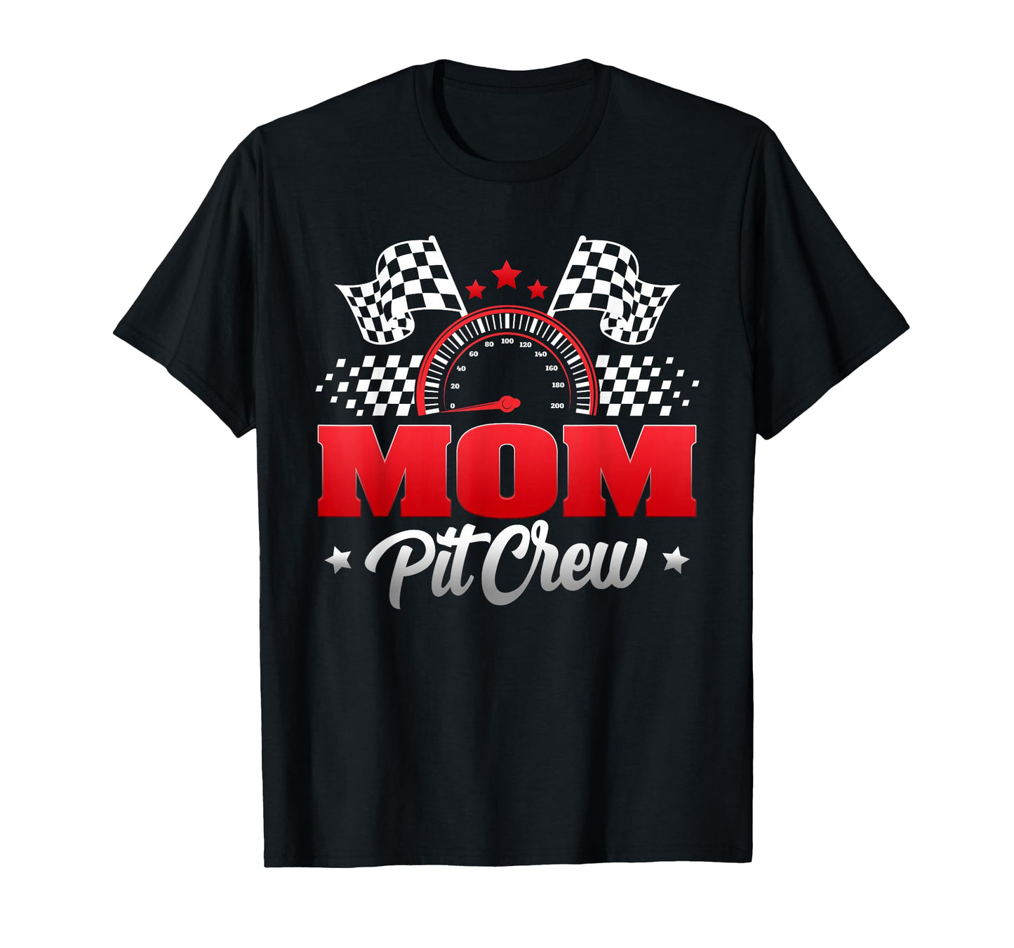 Mom Pit Crew Race Car Birthday Family T-Shirt - Trendy Graphic Men Women - T-Shirt, Sweatshirt, Hoodie