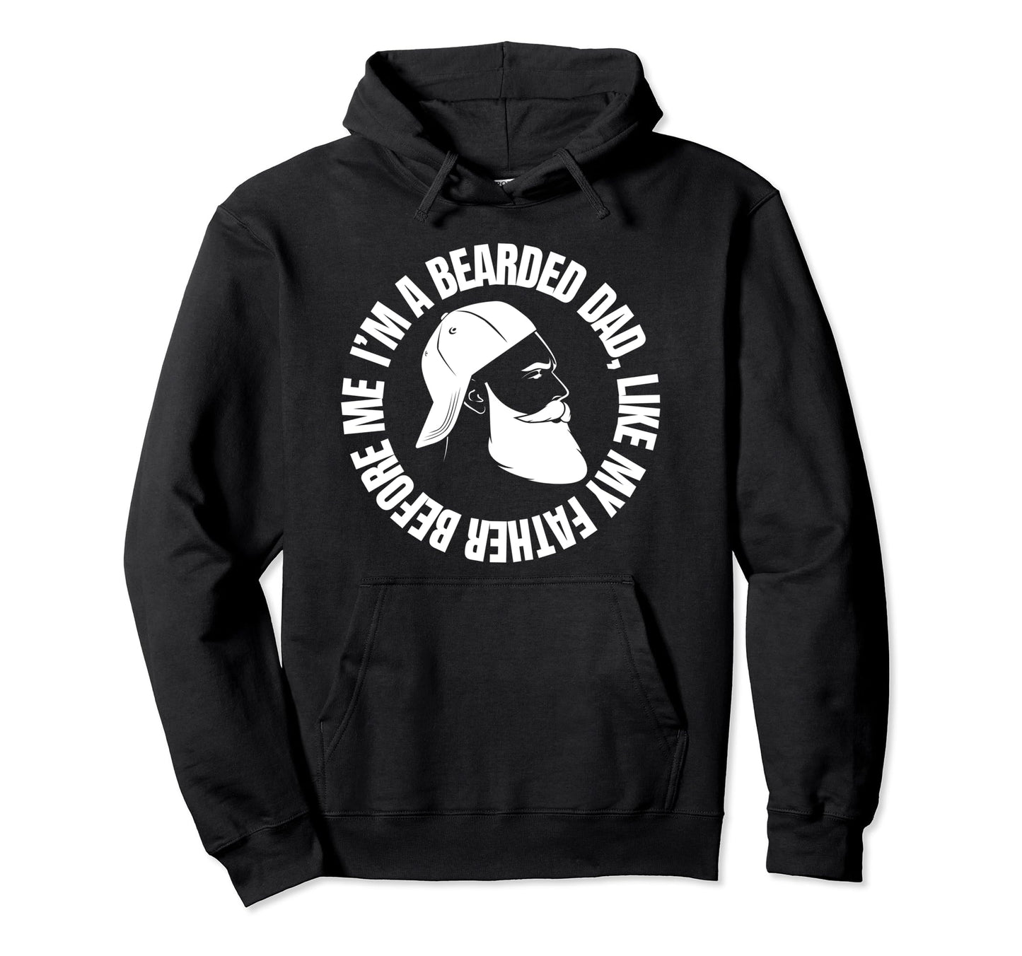 I Love My Bearded Dad Father Gift Super Hoodie - Unique Graphic for Adults - T-Shirt, Sweatshirt, Hoodie