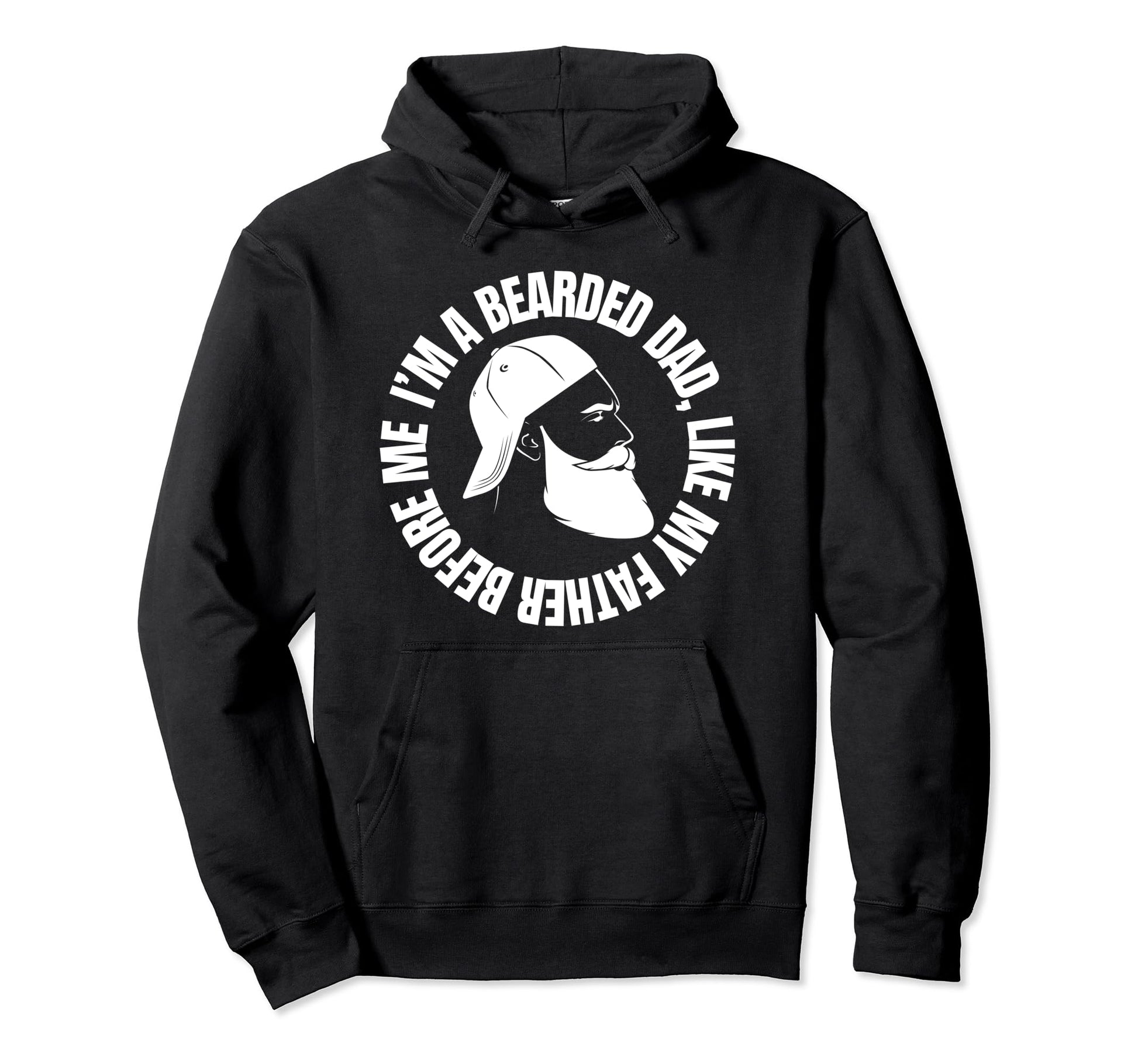 Funny Beard Fathers Gift Tattoo Beards Hoodie - Novelty Apparel Men Women - T-Shirt, Sweatshirt, Hoodie