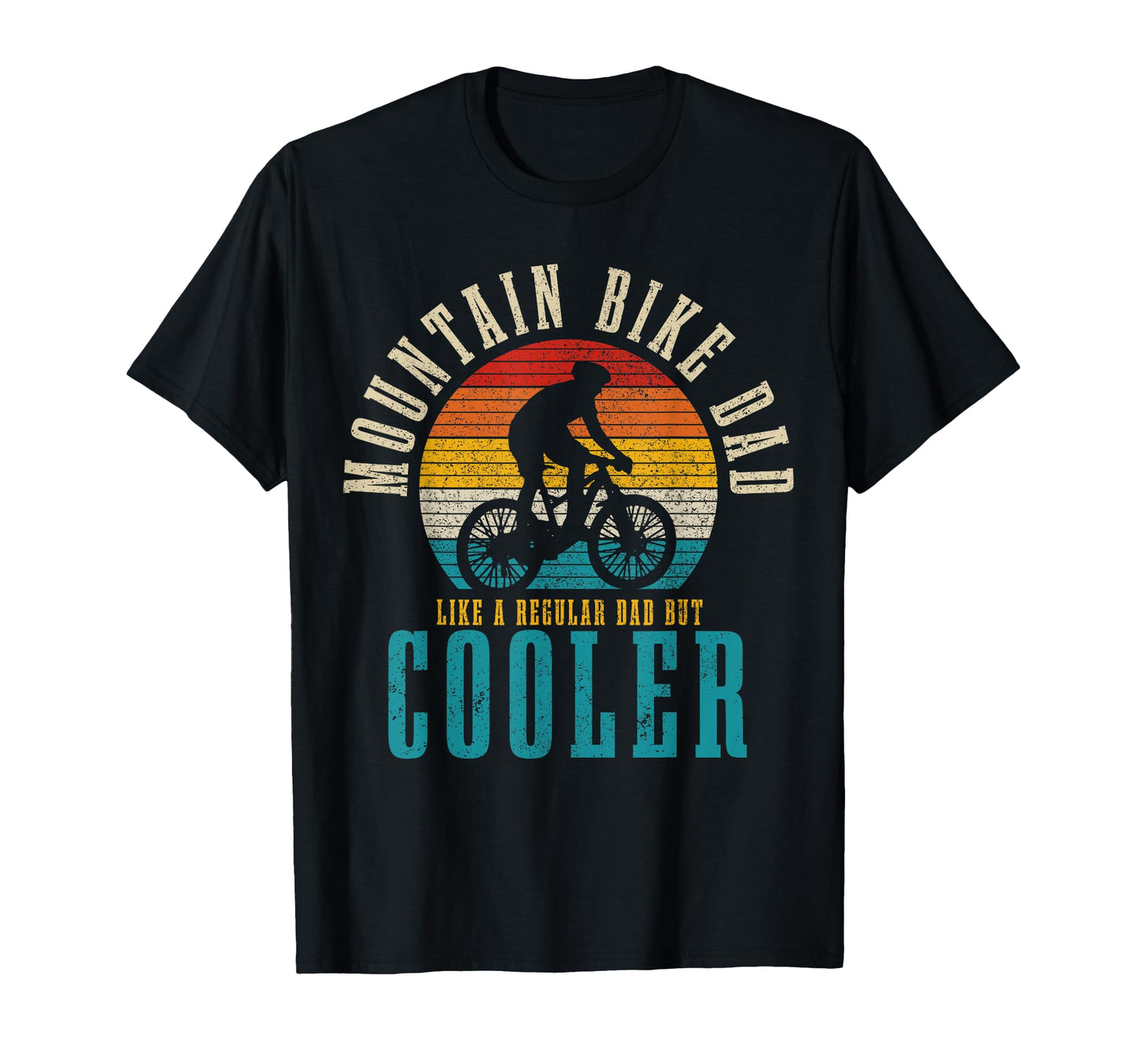 Mountain Bike Dad Funny Mtb Downhill Bike T-Shirt - Unique Graphic Unisex - T-Shirt, Sweatshirt, Hoodie