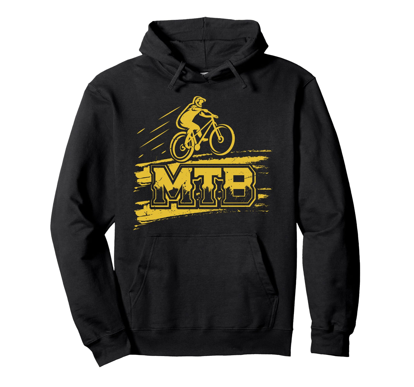 Mountain Bike Dad Mountain Biking Funny Hoodie - Graphic Print for Adults - T-Shirt, Sweatshirt, Hoodie