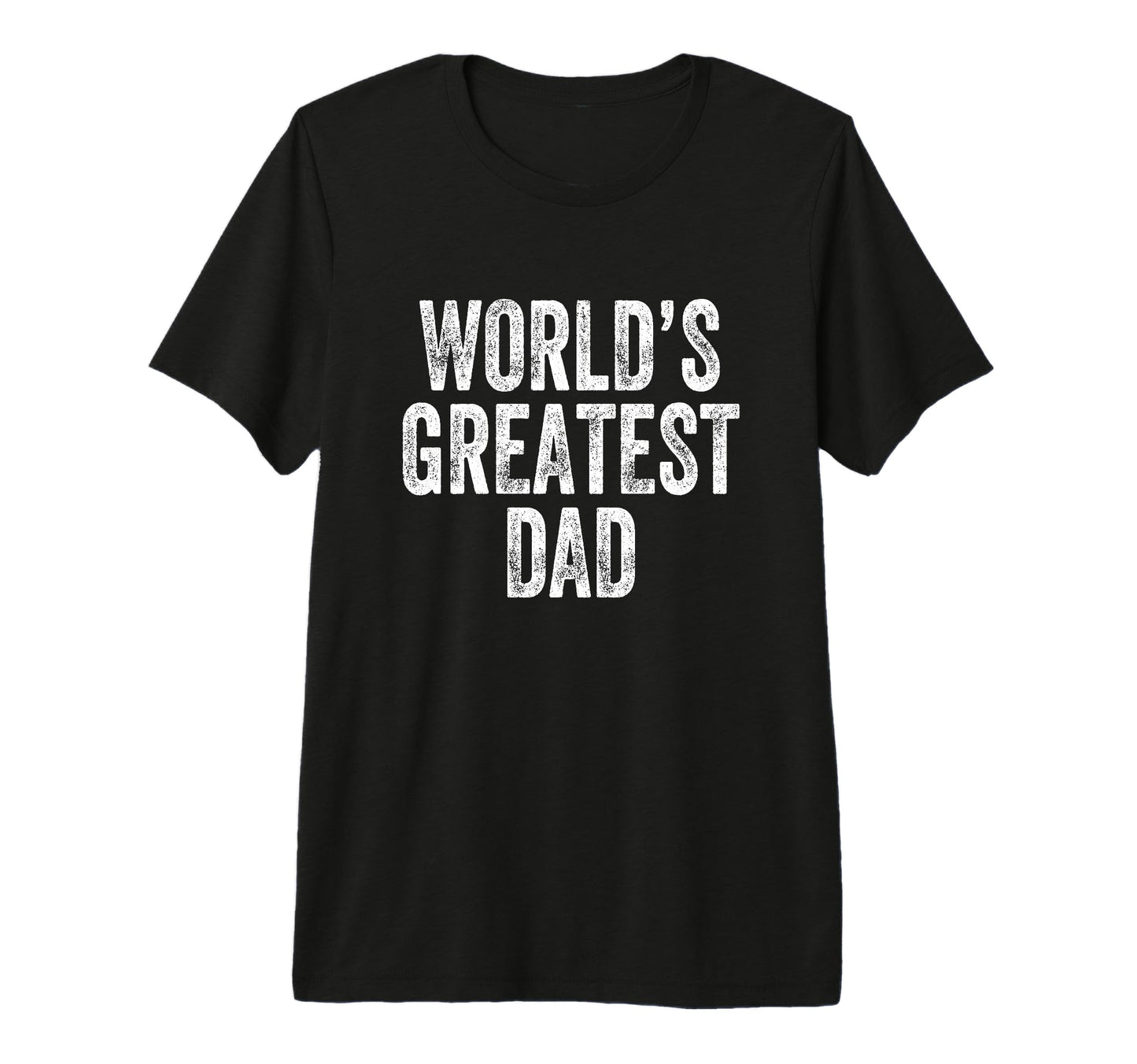 Mens Worlds Greatest Dad Tri Blend T-Shirt - Novelty Apparel for Adults - T-Shirt, Sweatshirt, Hoodie