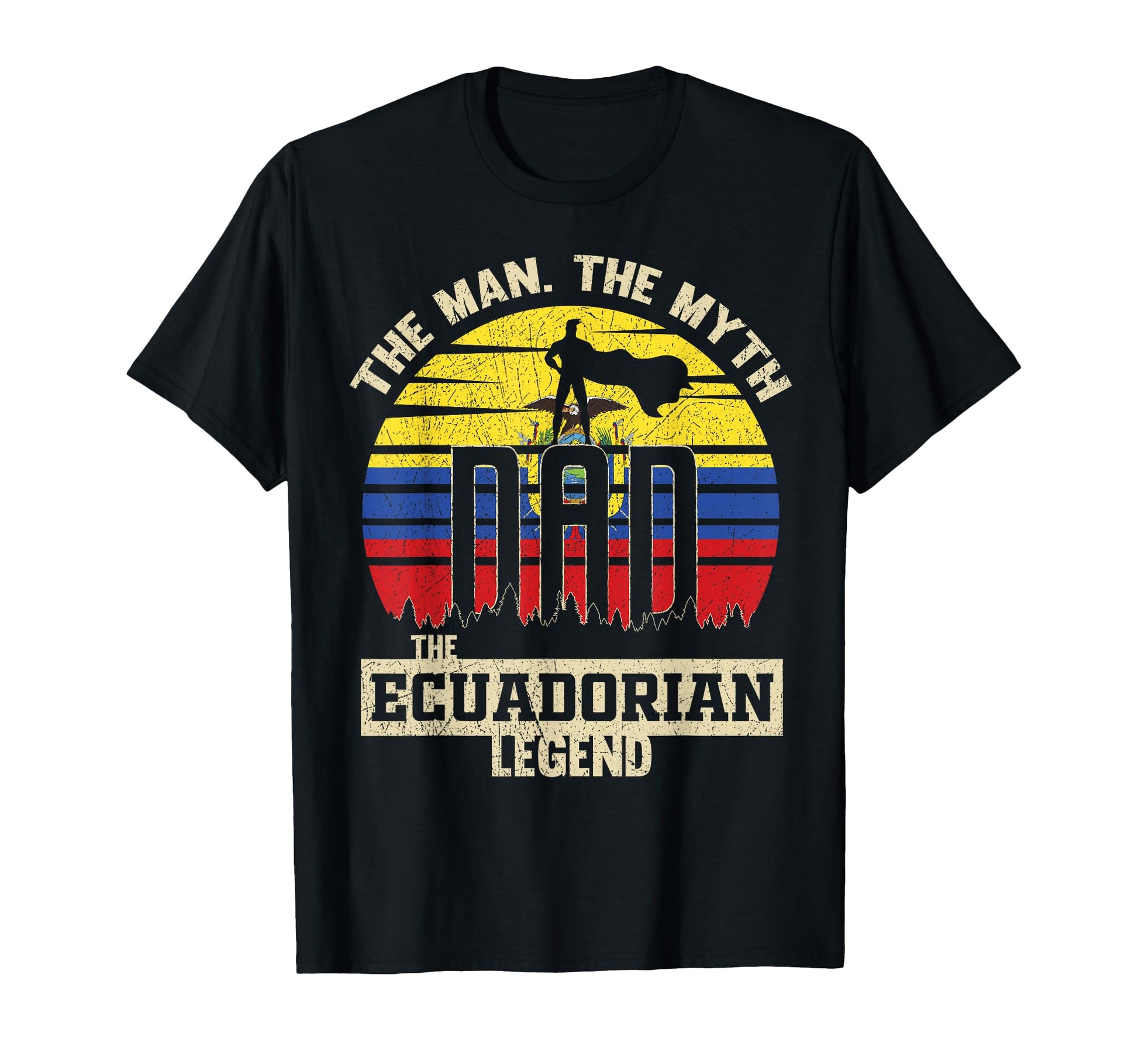 Myth Ecuadorian Legend Dad T-Shirt - Aesthetic Graphic Men Women - T-Shirt, Sweatshirt, Hoodie