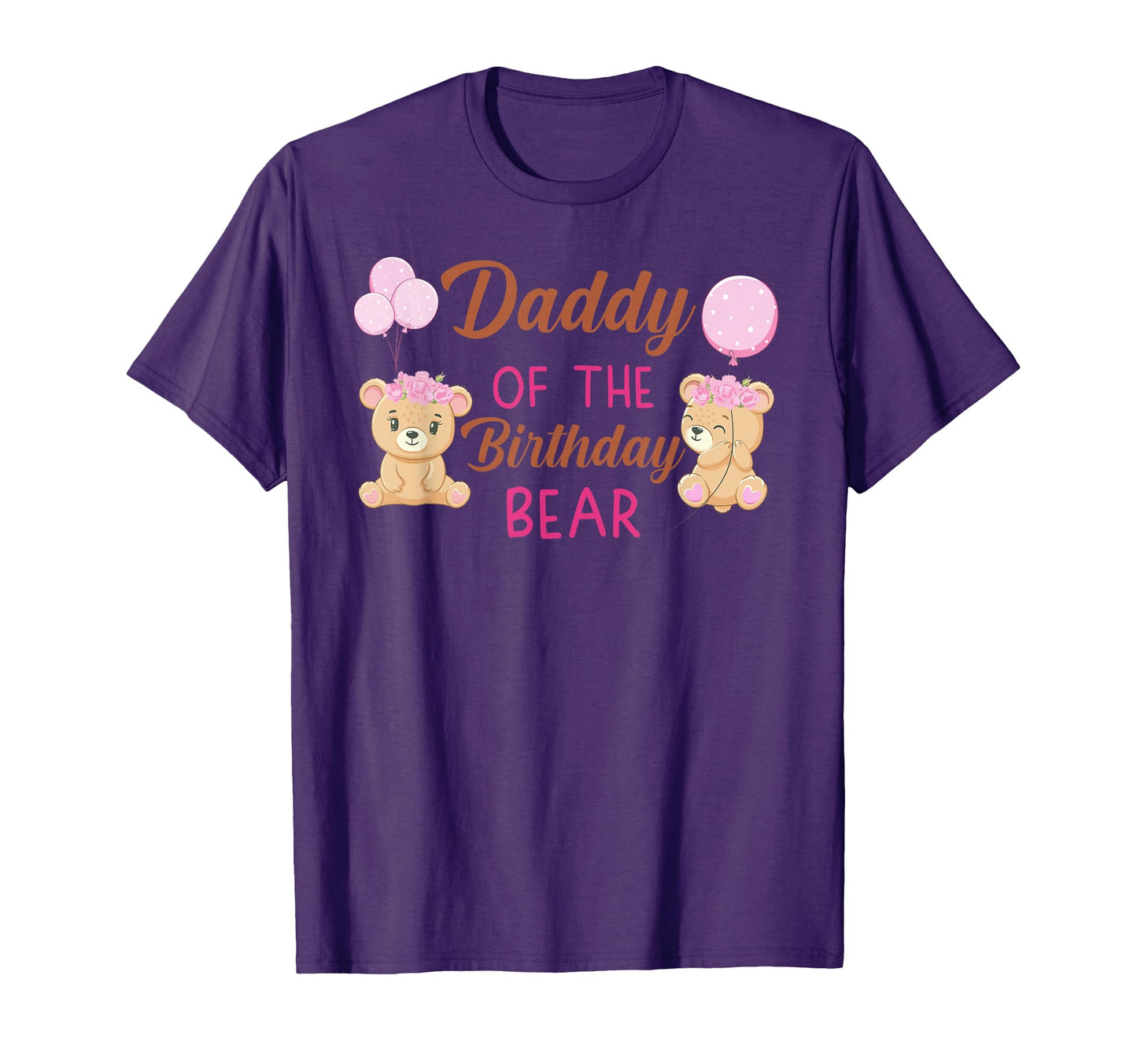 Daddy Birthday Bear 1St Birthday T-Shirt - Fun Novelty Design for Adults - T-Shirt, Sweatshirt, Hoodie