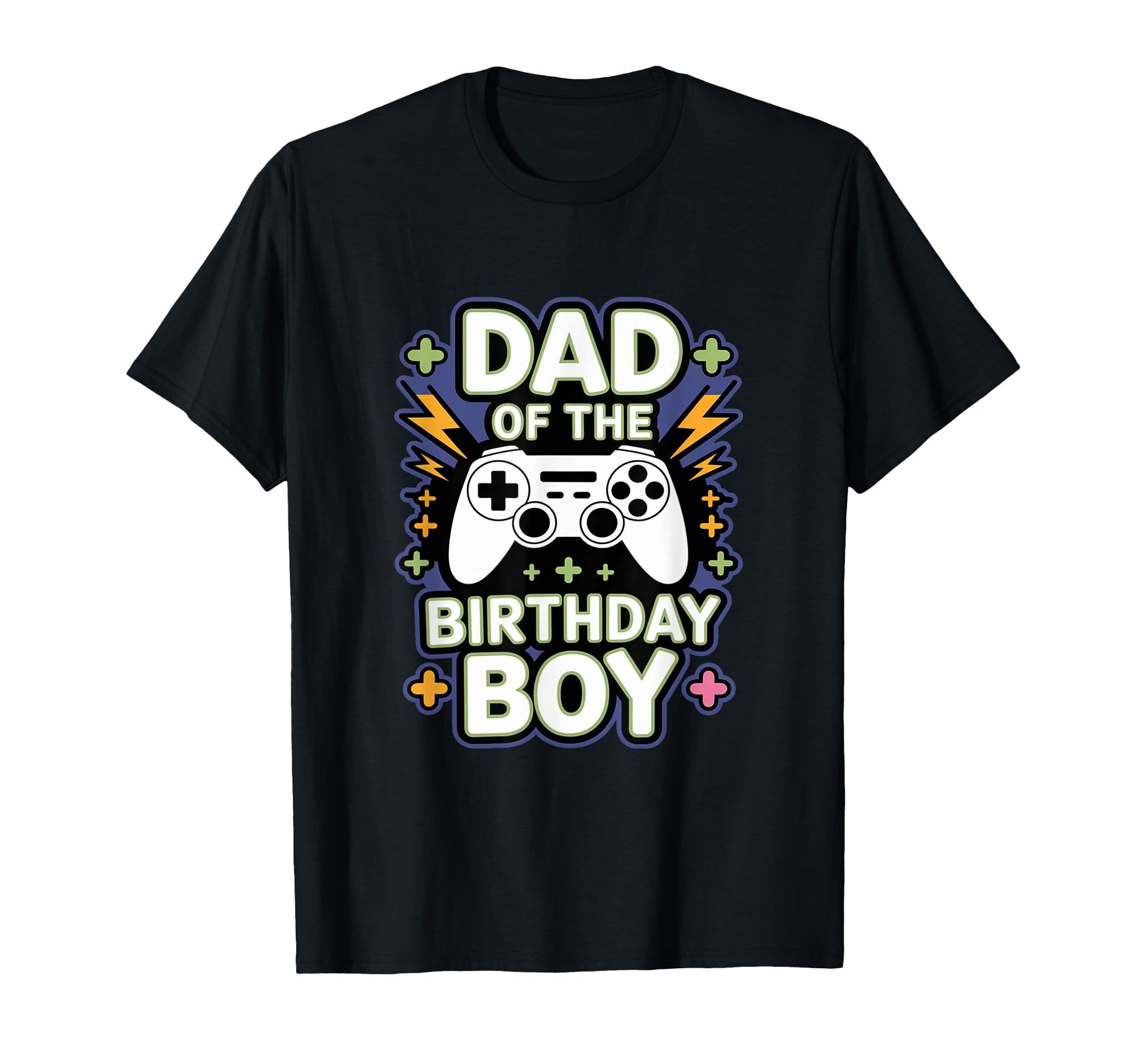 Dad Birthday Matching Video Gamer T-Shirt - Graphic Print Men Women - T-Shirt, Sweatshirt, Hoodie