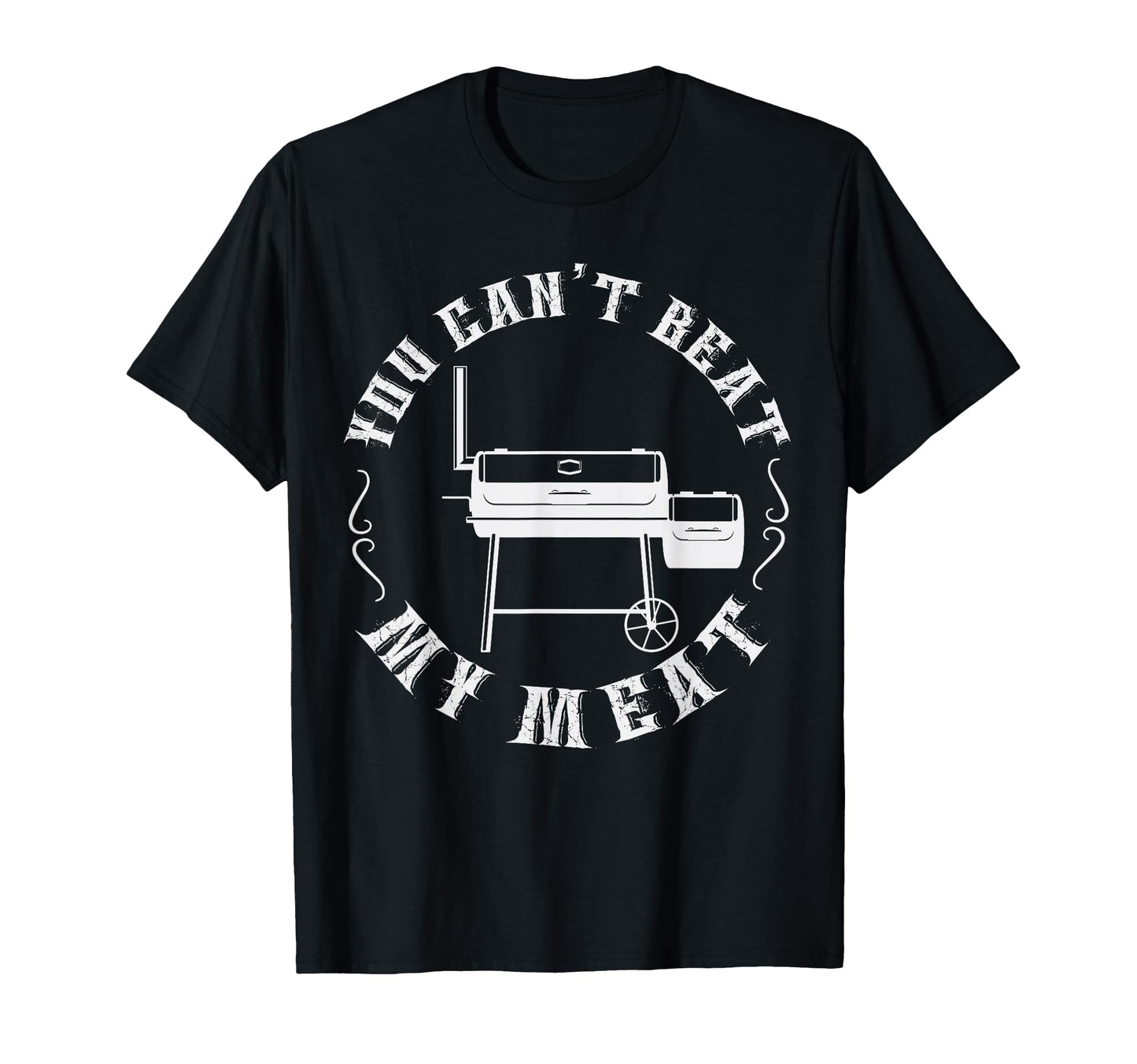 Grilling Pit Master Bbq Meat Smoker T-Shirt - Custom Art Print Men Women - T-Shirt, Sweatshirt, Hoodie