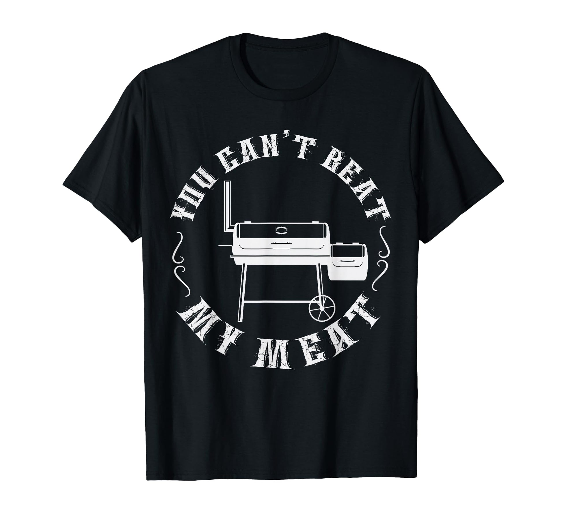 Grilling Pit Master Bbq Meat Smoker T-Shirt - Custom Art Print Men Women - T-Shirt, Sweatshirt, Hoodie