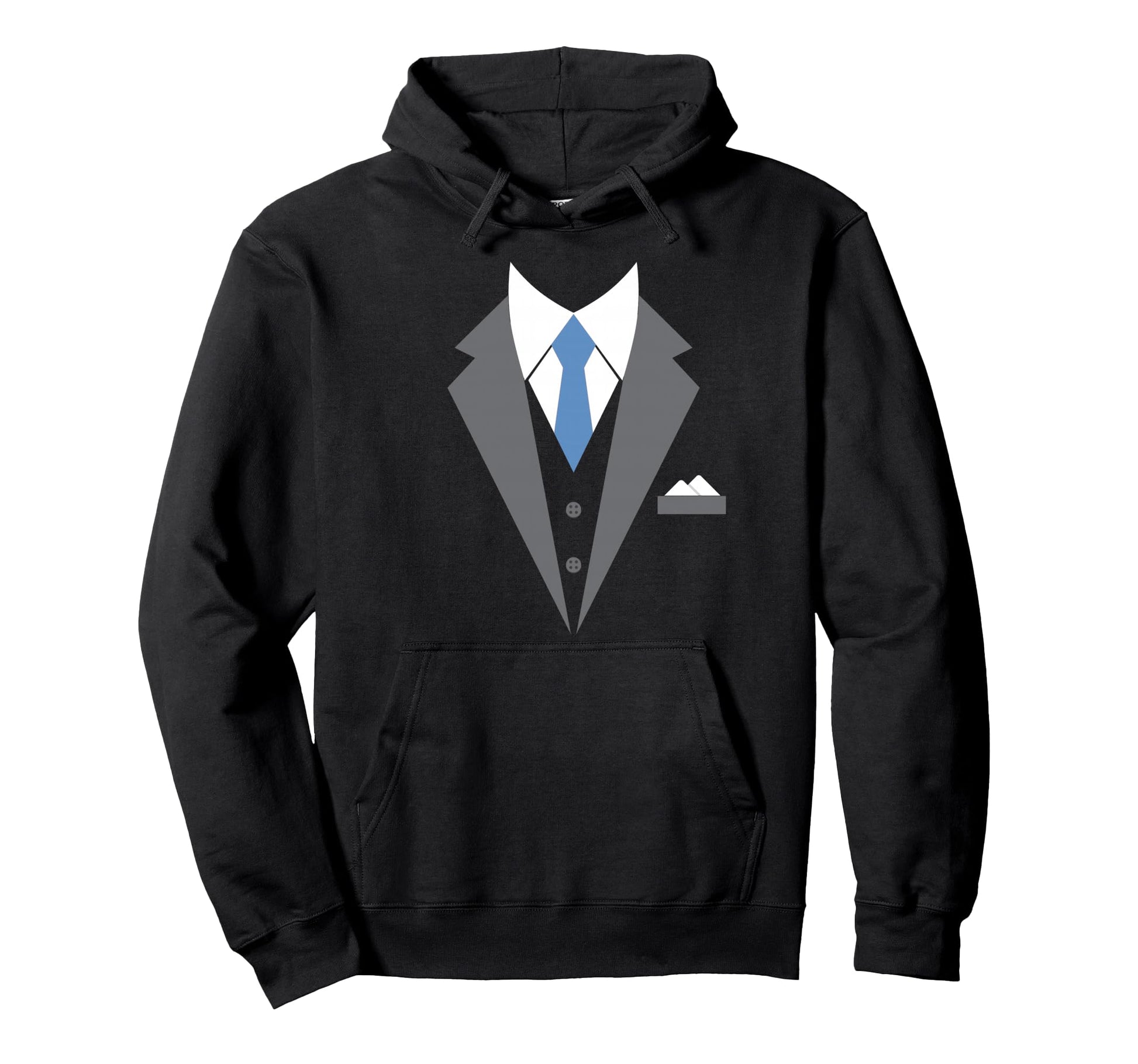 Tuxedo Formal Necktie Dad Hoodie - Aesthetic Graphic Men Women - T-Shirt, Sweatshirt, Hoodie