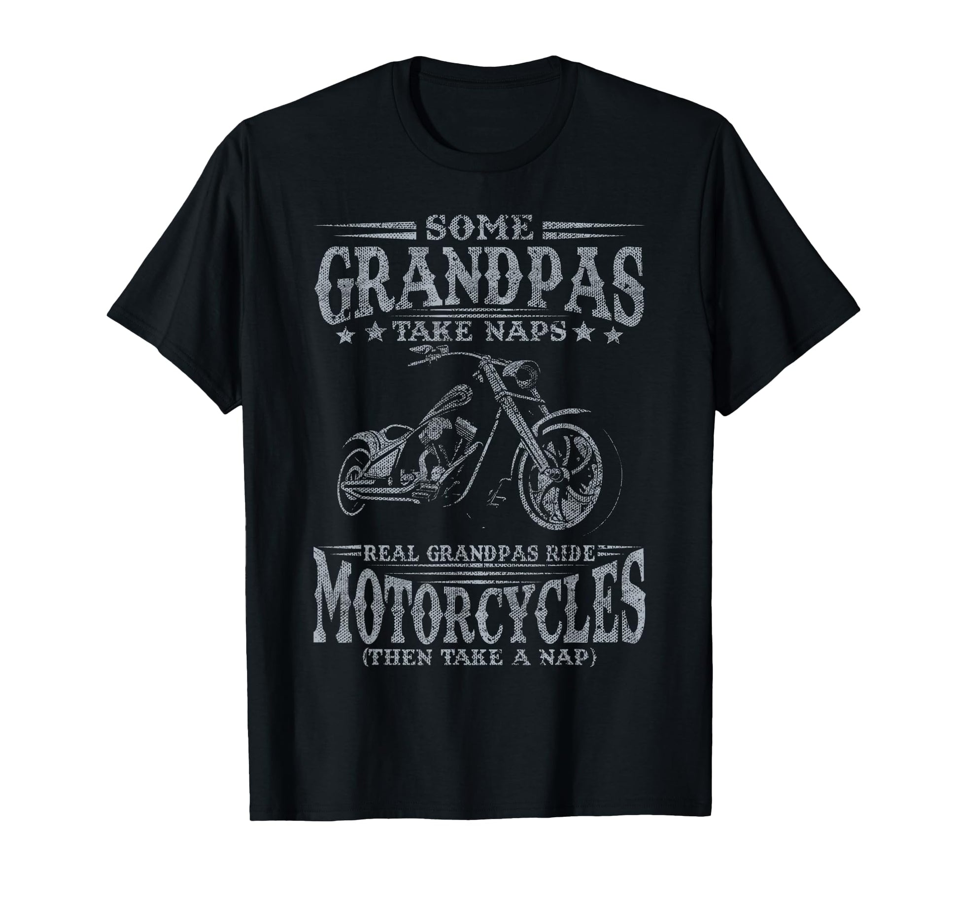 Some Grandpas Take Naps Real Grandpas T-Shirt - Graphic Print for Adults - T-Shirt, Sweatshirt, Hoodie