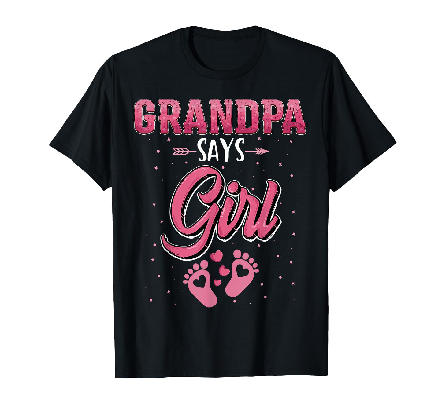 Gender Reveal Grandpa Says Matching T-Shirt - Trendy Graphic Men Women - T-Shirt, Sweatshirt, Hoodie