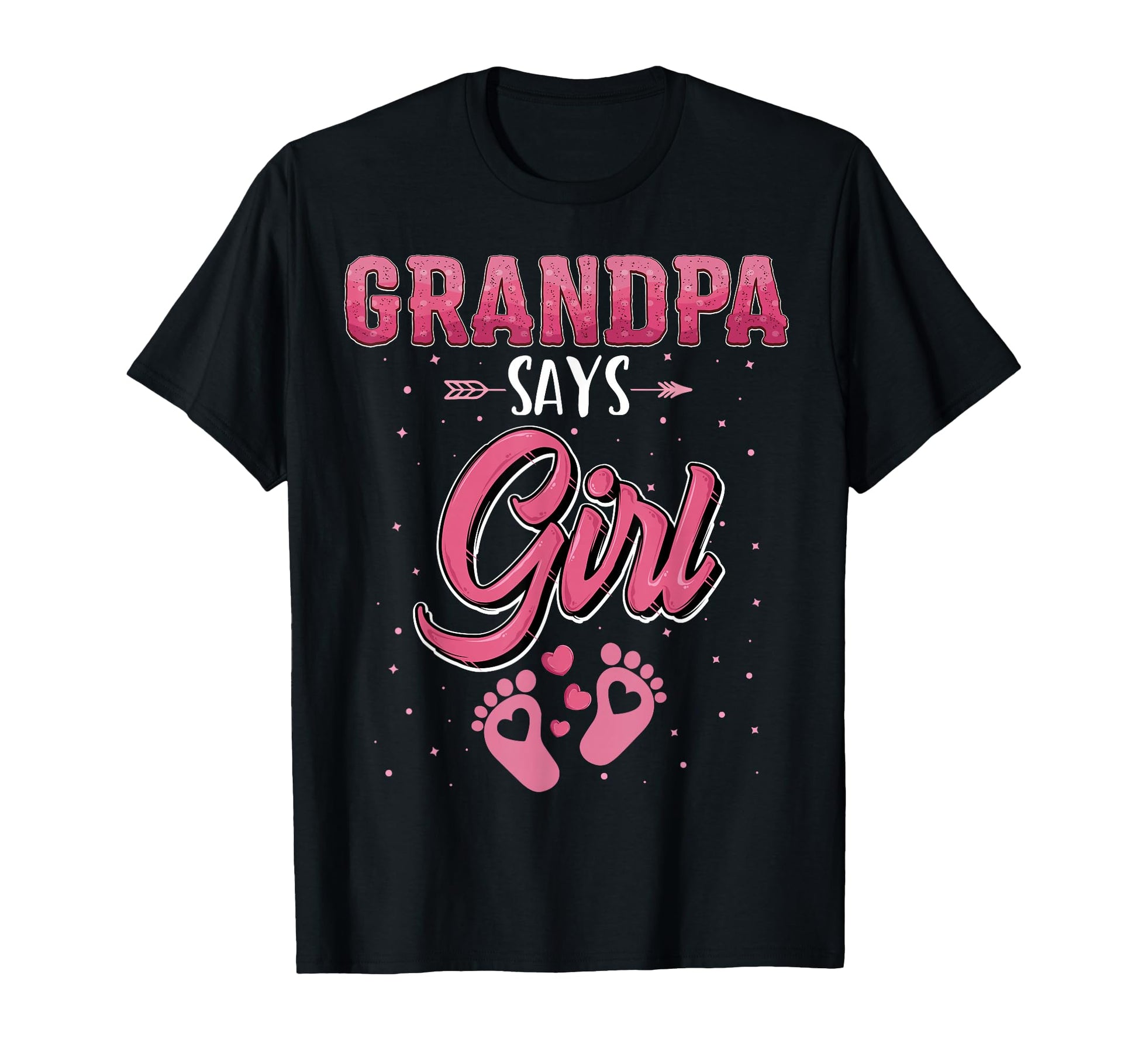 Gender Reveal Grandpa Says Matching T-Shirt - Trendy Graphic Men Women - T-Shirt, Sweatshirt, Hoodie