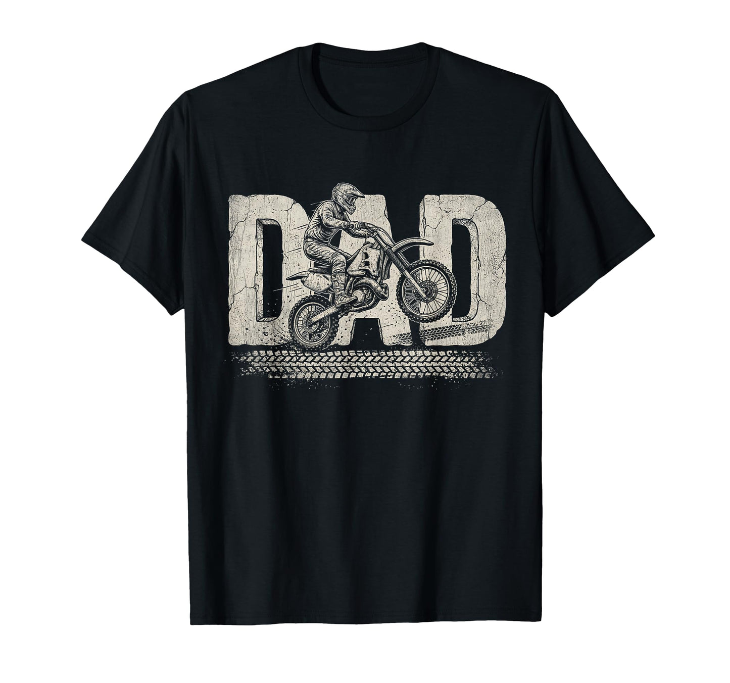 Dirt Bike Dad Fathers Day Motocross T-Shirt - Streetwear Style Unisex - T-Shirt, Sweatshirt, Hoodie