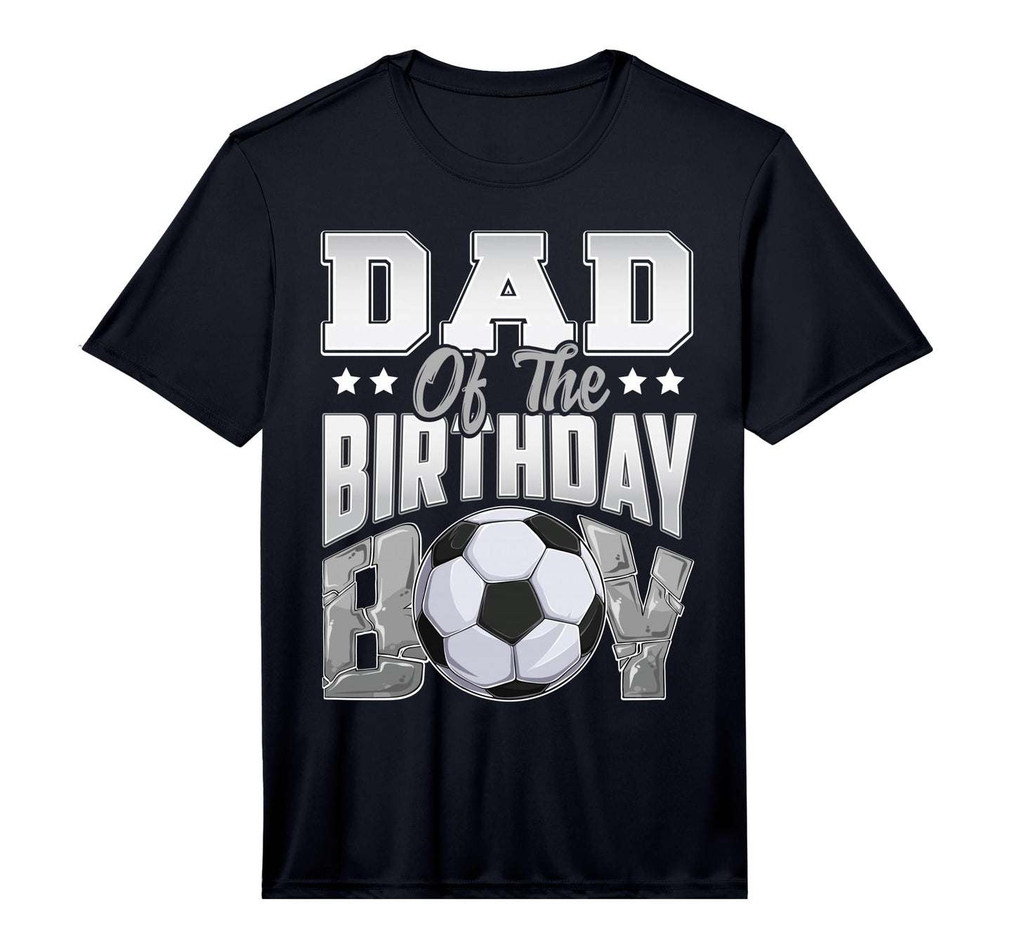 Dad Soccer Birthday Family T-Shirt - Casual Everyday Wear for Adults - T-Shirt, Sweatshirt, Hoodie