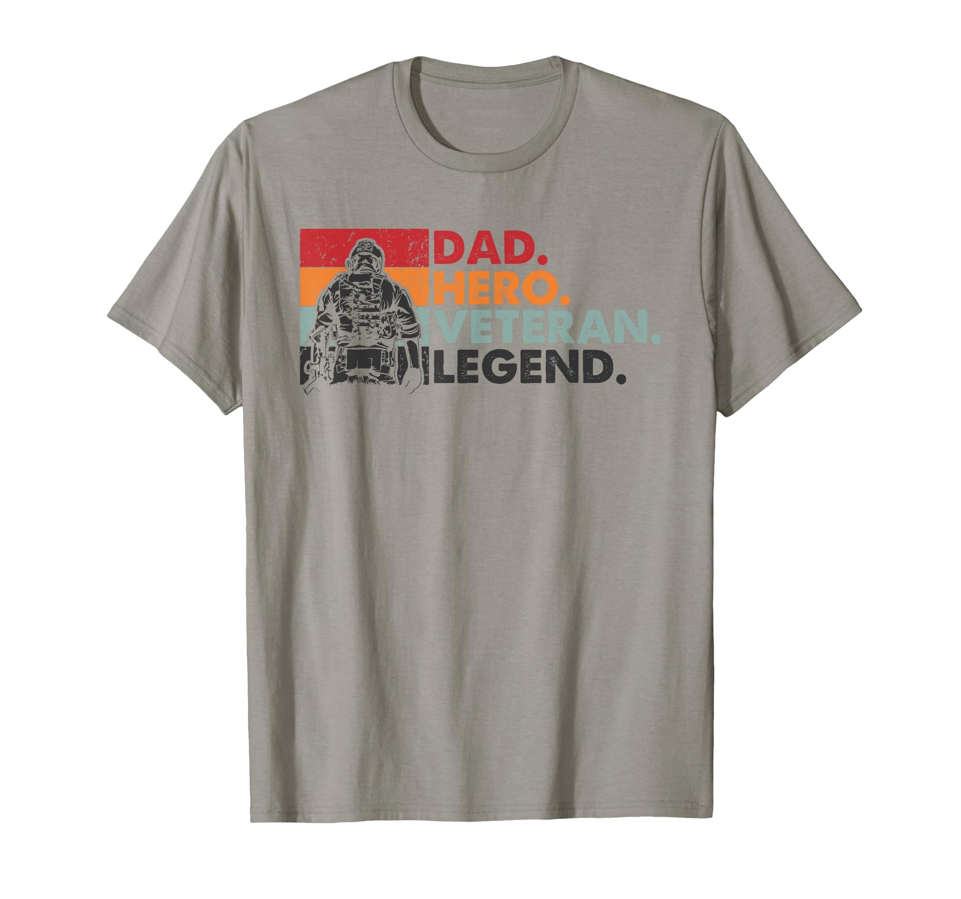 Veteran Dad Hero Legend Fathers Day T-Shirt - Fun Novelty Design Unisex - T-Shirt, Sweatshirt, Hoodie