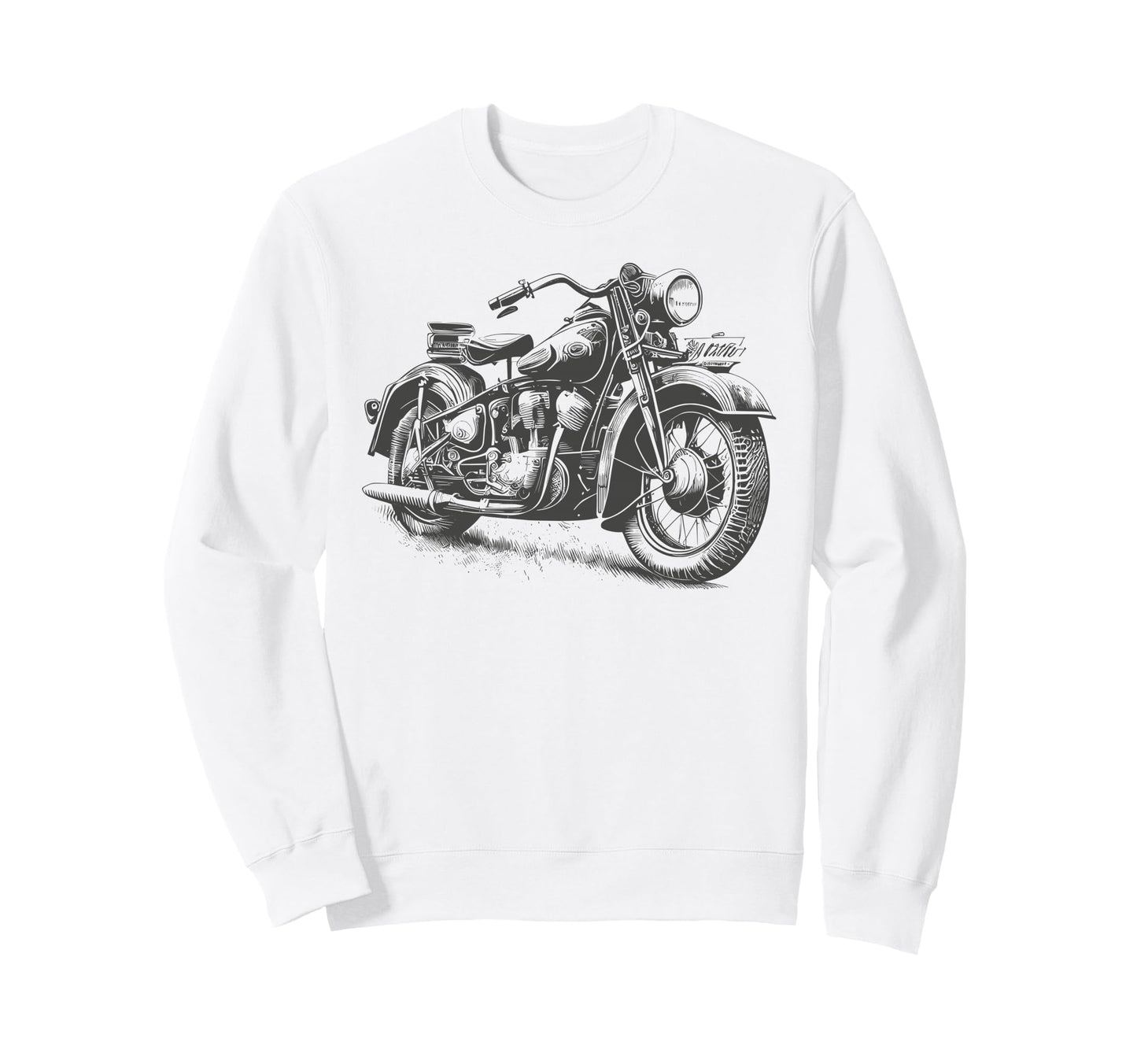 Motorcycling Biker Motorcycle Ride Sweatshirt - Streetwear Style for Adults - T-Shirt, Sweatshirt, Hoodie