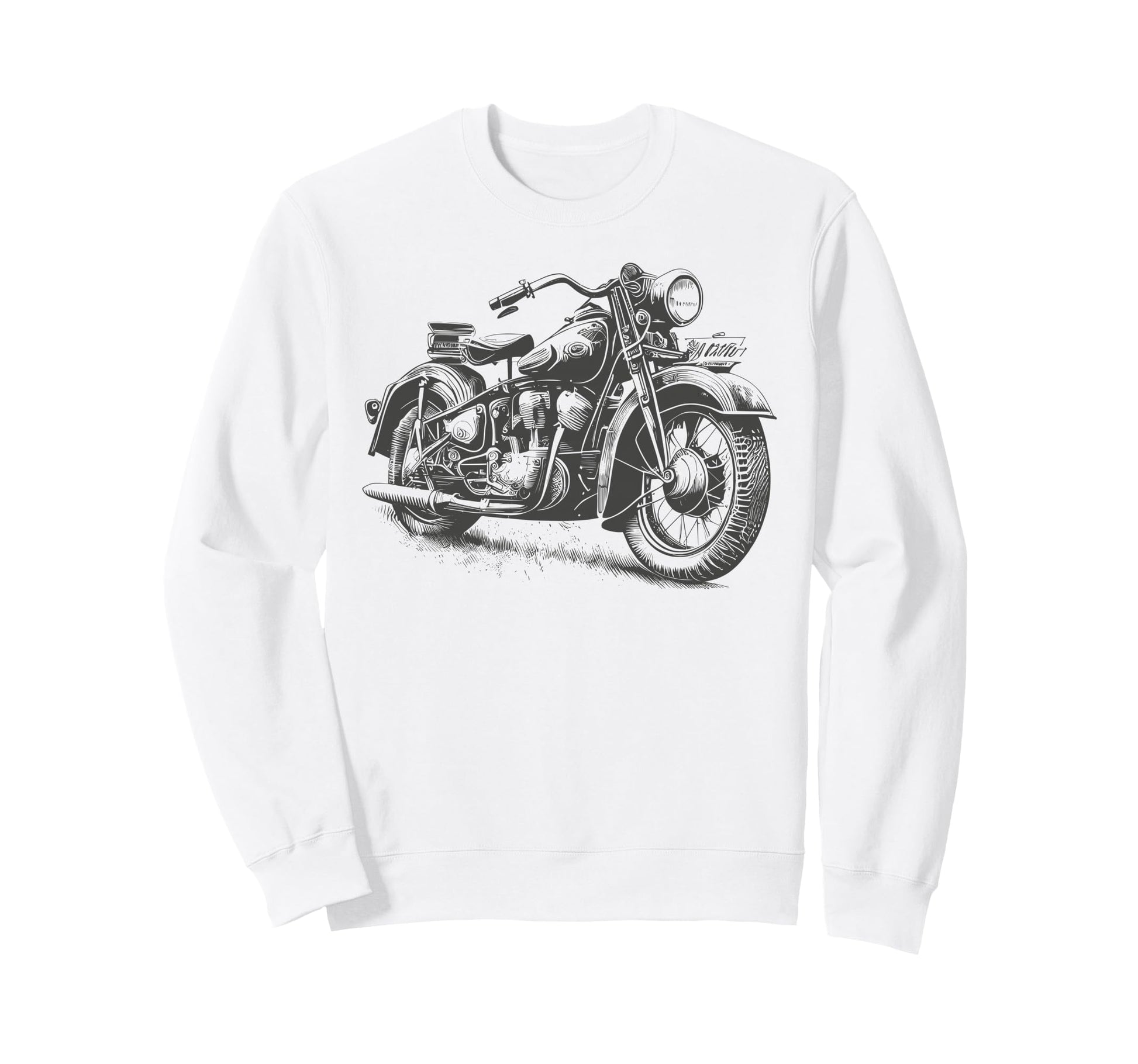 Motorcycling Biker Motorcycle Ride Sweatshirt - Streetwear Style for Adults - T-Shirt, Sweatshirt, Hoodie