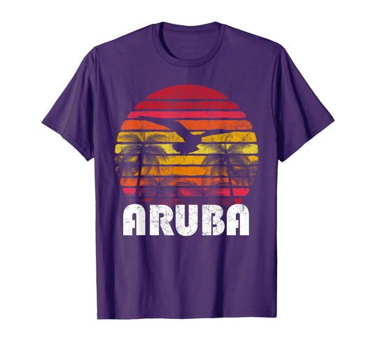 Aruba Gift Beach Sunset Home Pride T-Shirt - Trendy Graphic for Adults - T-Shirt, Sweatshirt, Hoodie