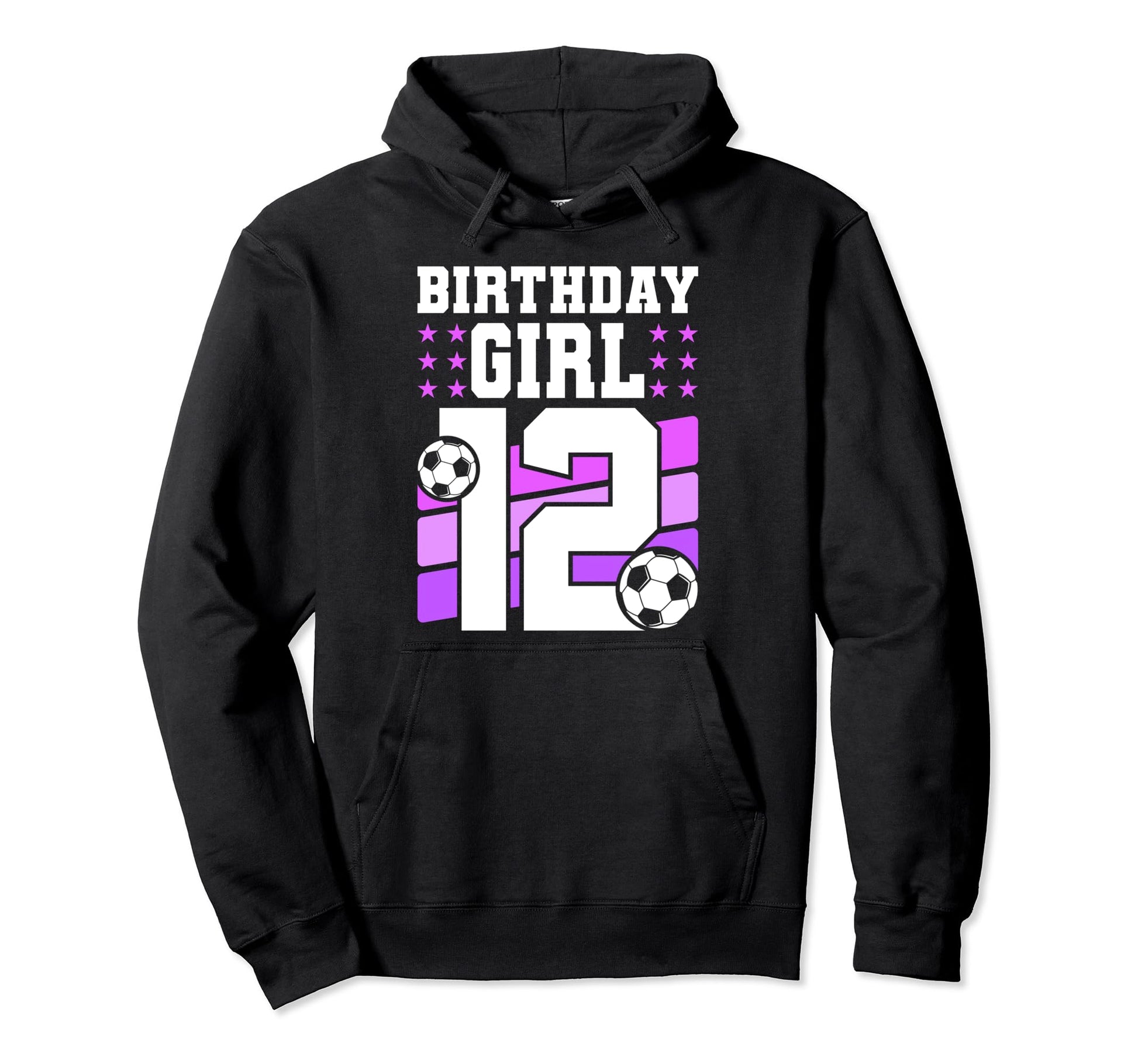 12 Years Old 12Th Birthday Gift Soccer Hoodie - Graphic Print for Adults - T-Shirt, Sweatshirt, Hoodie