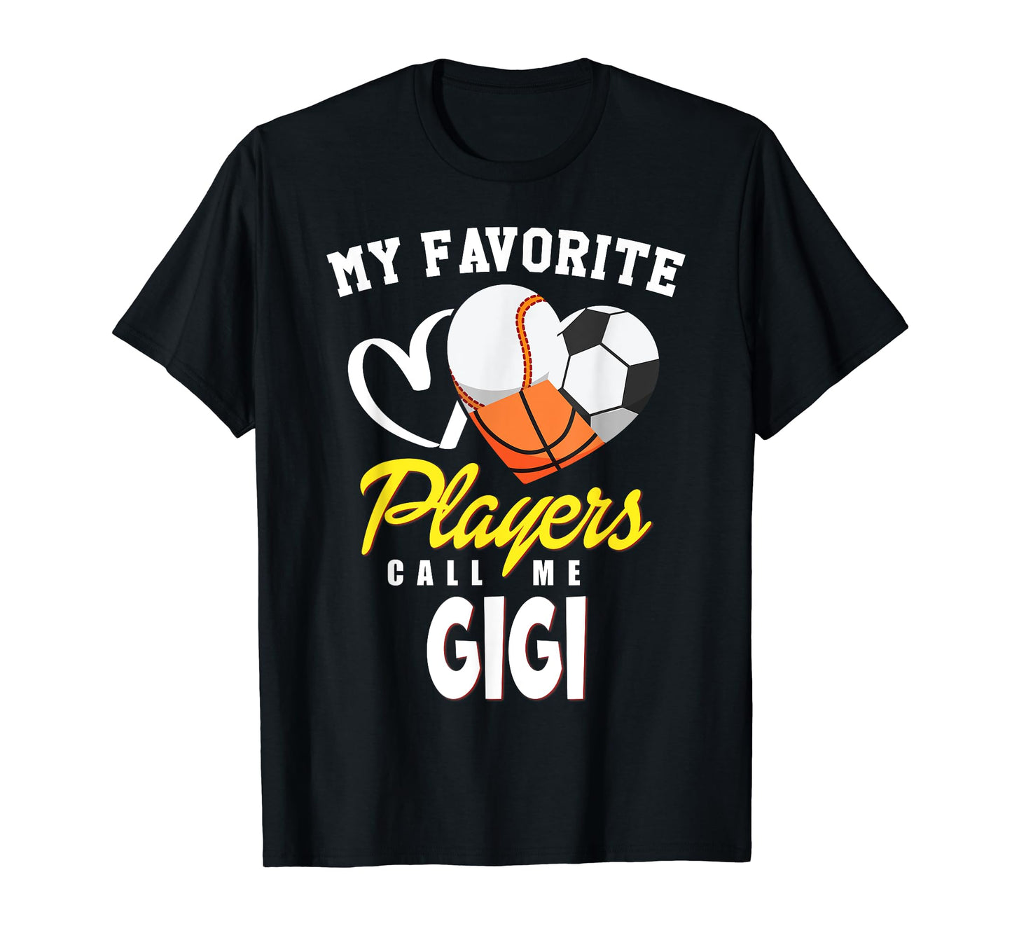 My Favorite Players Baseball T-Shirt - Fun Novelty Design for Adults - T-Shirt, Sweatshirt, Hoodie