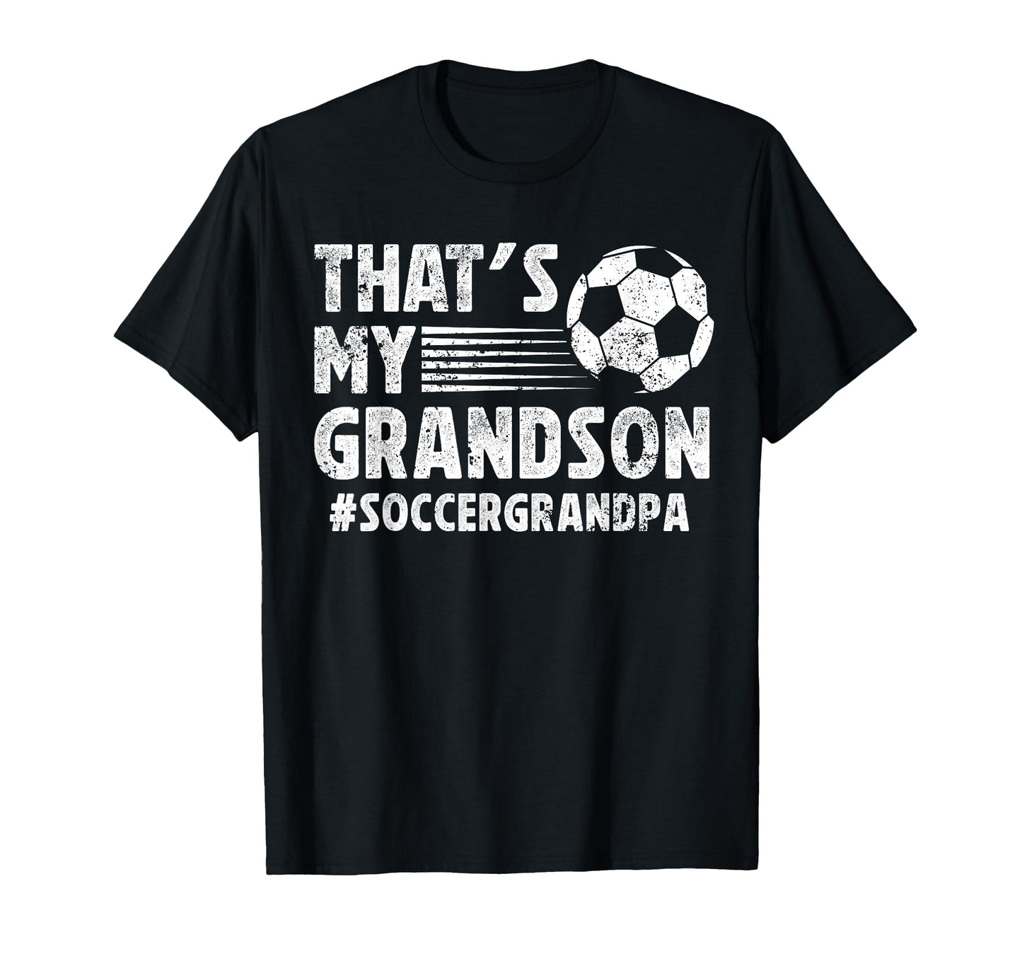Thats My Grandson Soccer Grandpa Soccer T-Shirt - Aesthetic Graphic Unisex - T-Shirt, Sweatshirt, Hoodie