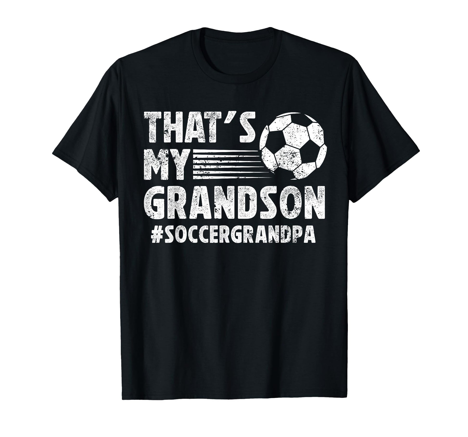 Thats My Grandson Soccer Grandpa Soccer T-Shirt - Aesthetic Graphic Unisex - T-Shirt, Sweatshirt, Hoodie