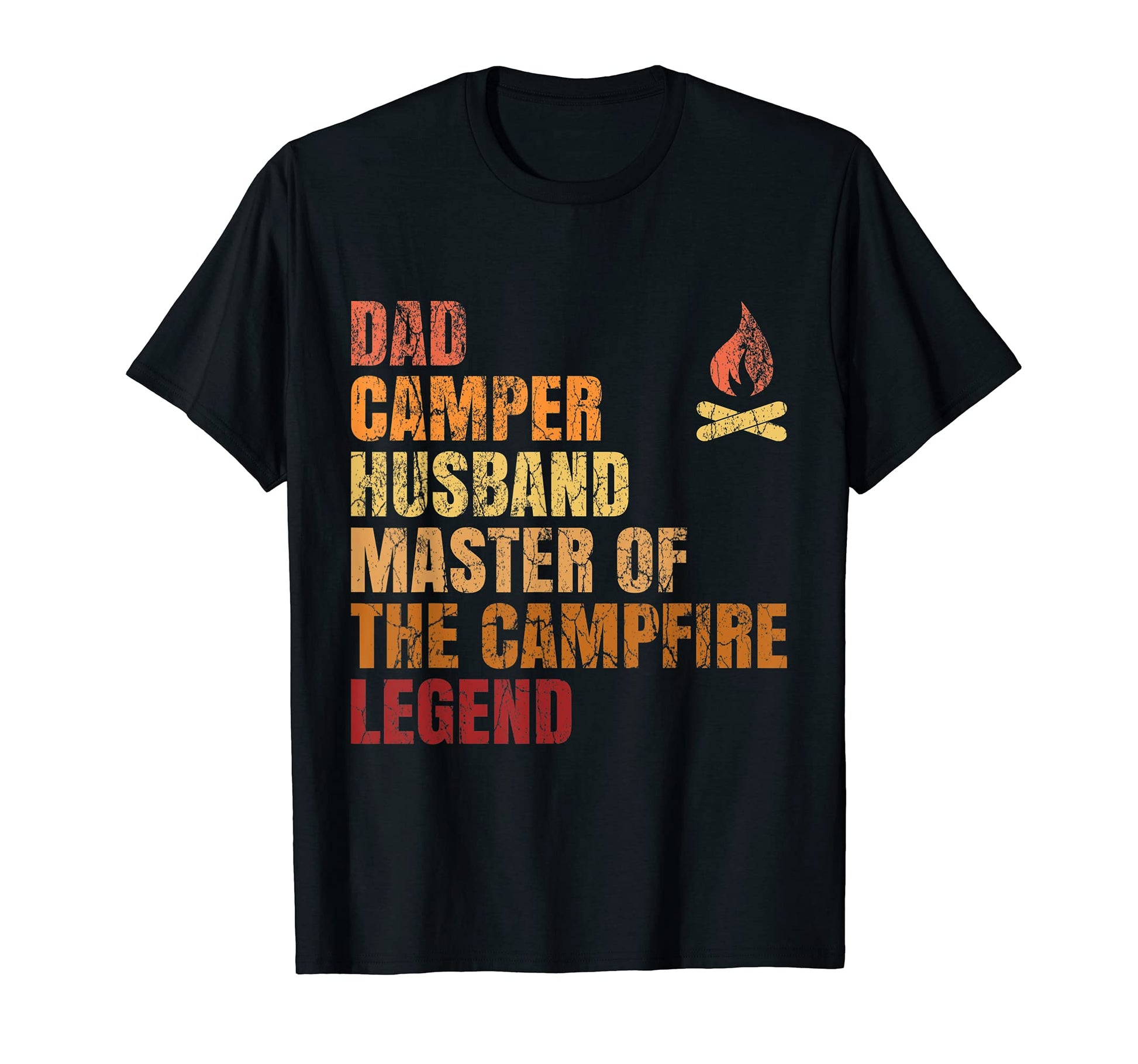 Mens Dad Camper Husband Master T-Shirt - Casual Everyday Wear Men Women - T-Shirt, Sweatshirt, Hoodie
