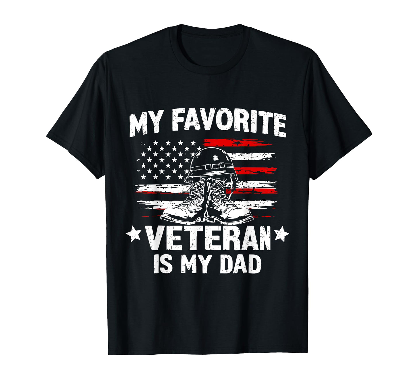 Proud Daughter Son My Favorite Veteran T-Shirt - Novelty Apparel Men Women - T-Shirt, Sweatshirt, Hoodie