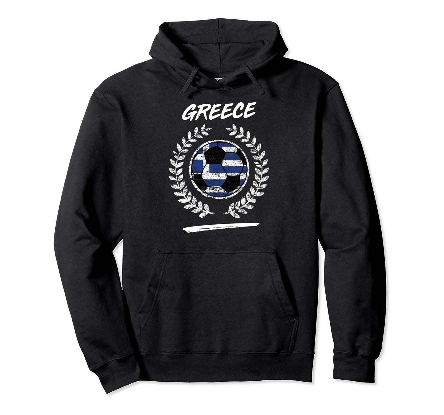 Greece Flag Greek Soccer Team Football Hoodie - Minimalist Print Unisex - T-Shirt, Sweatshirt, Hoodie