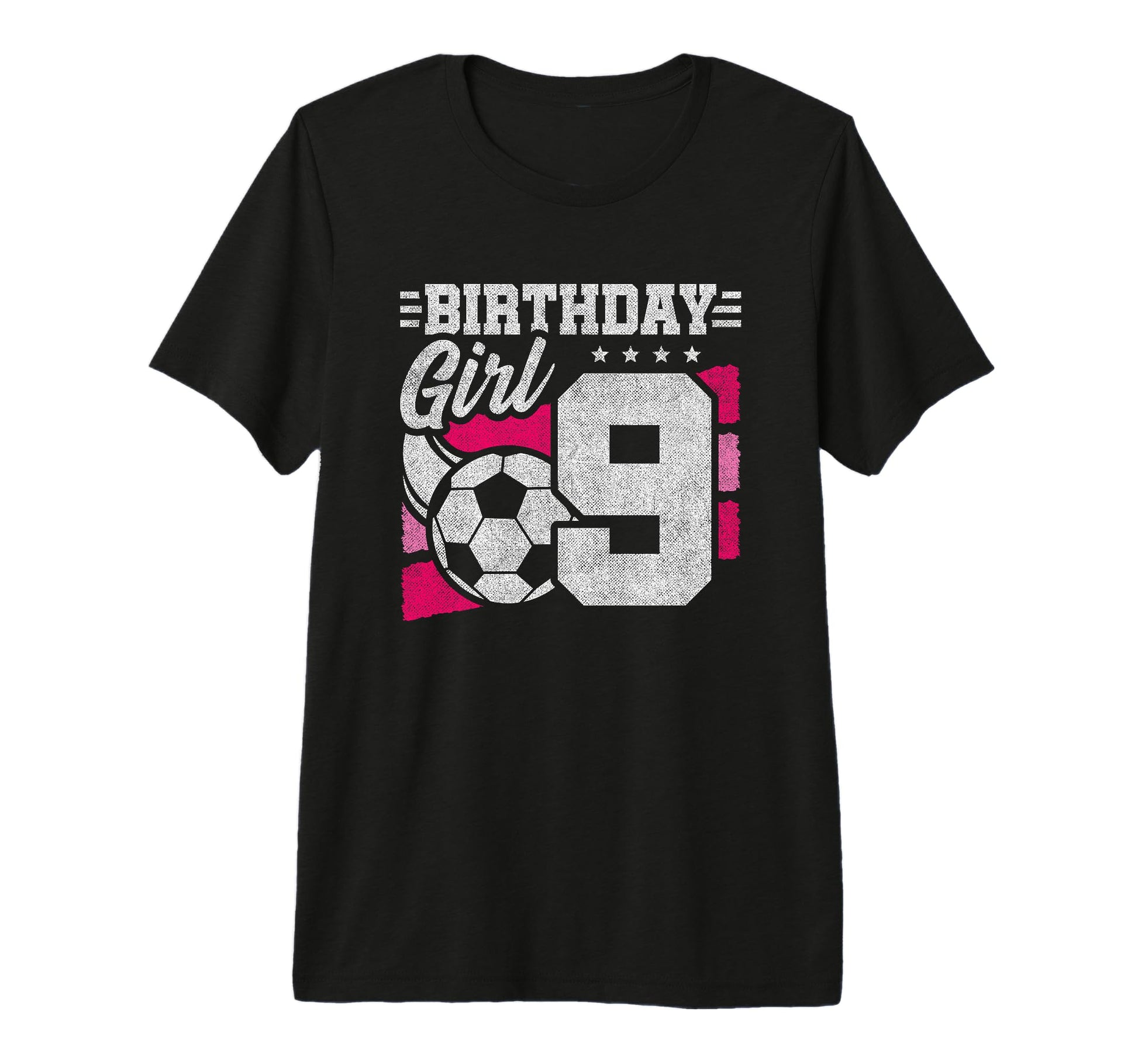 9 Year Old Soccer Birthday 9Th T-Shirt - Fun Novelty Design for Adults - T-Shirt, Sweatshirt, Hoodie