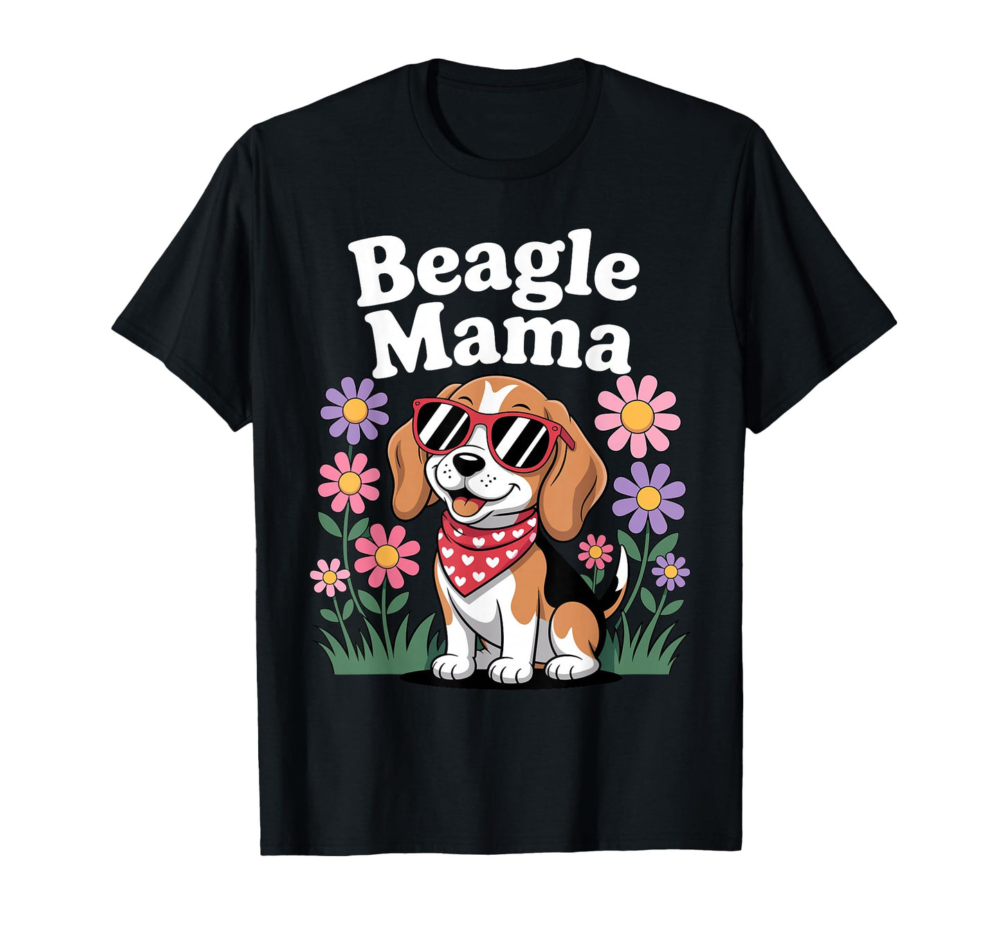 Funny Beagle Art Mom Beagle Dog T-Shirt - Casual Everyday Wear Unisex - T-Shirt, Sweatshirt, Hoodie