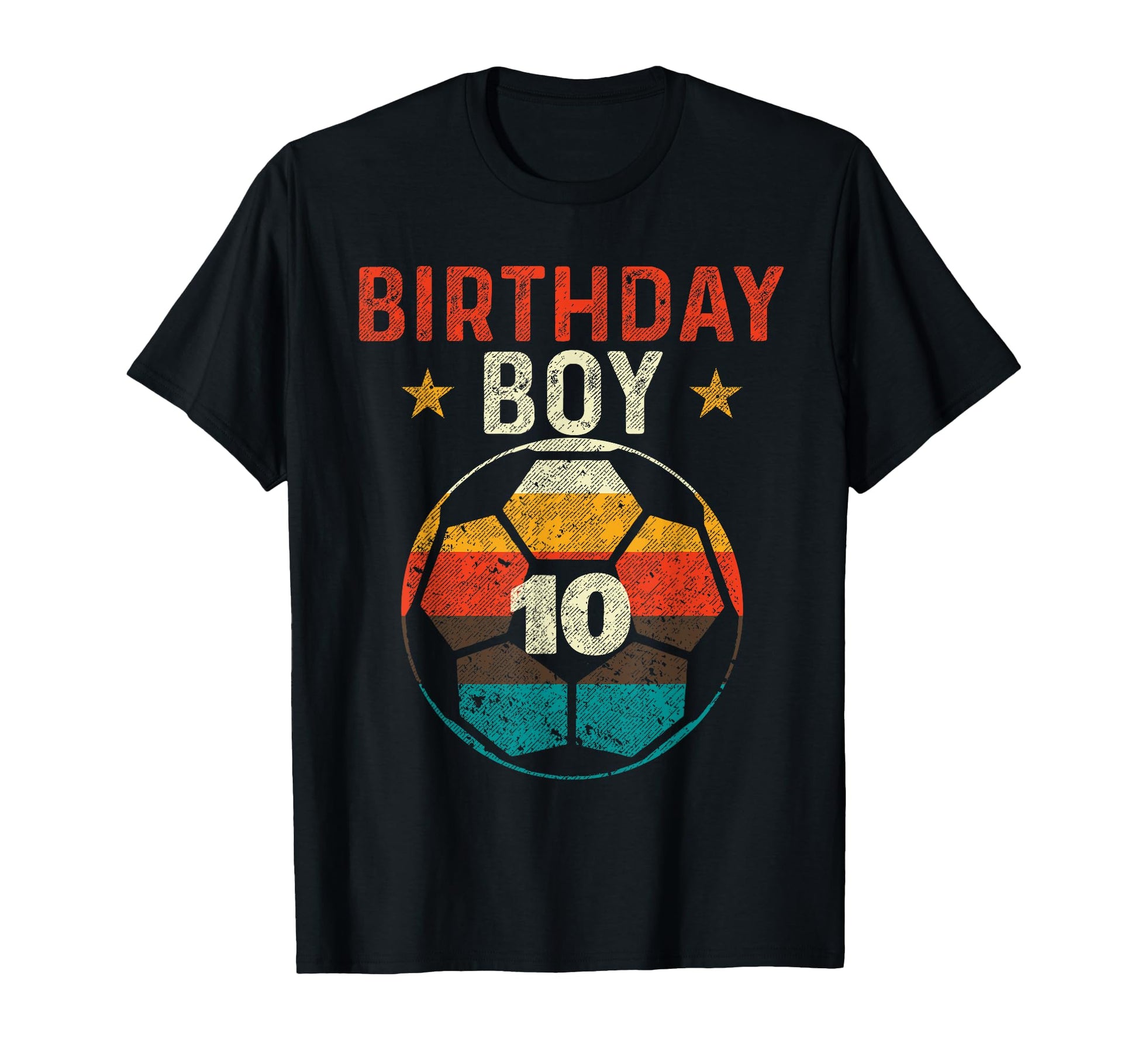 10Th Birthday Soccer Lover 10 Years T-Shirt - Aesthetic Graphic Men Women - T-Shirt, Sweatshirt, Hoodie