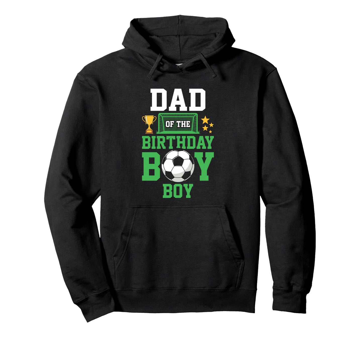 Soccer Dad Birthday Party Soccer Family Hoodie - Graphic Print Unisex - T-Shirt, Sweatshirt, Hoodie